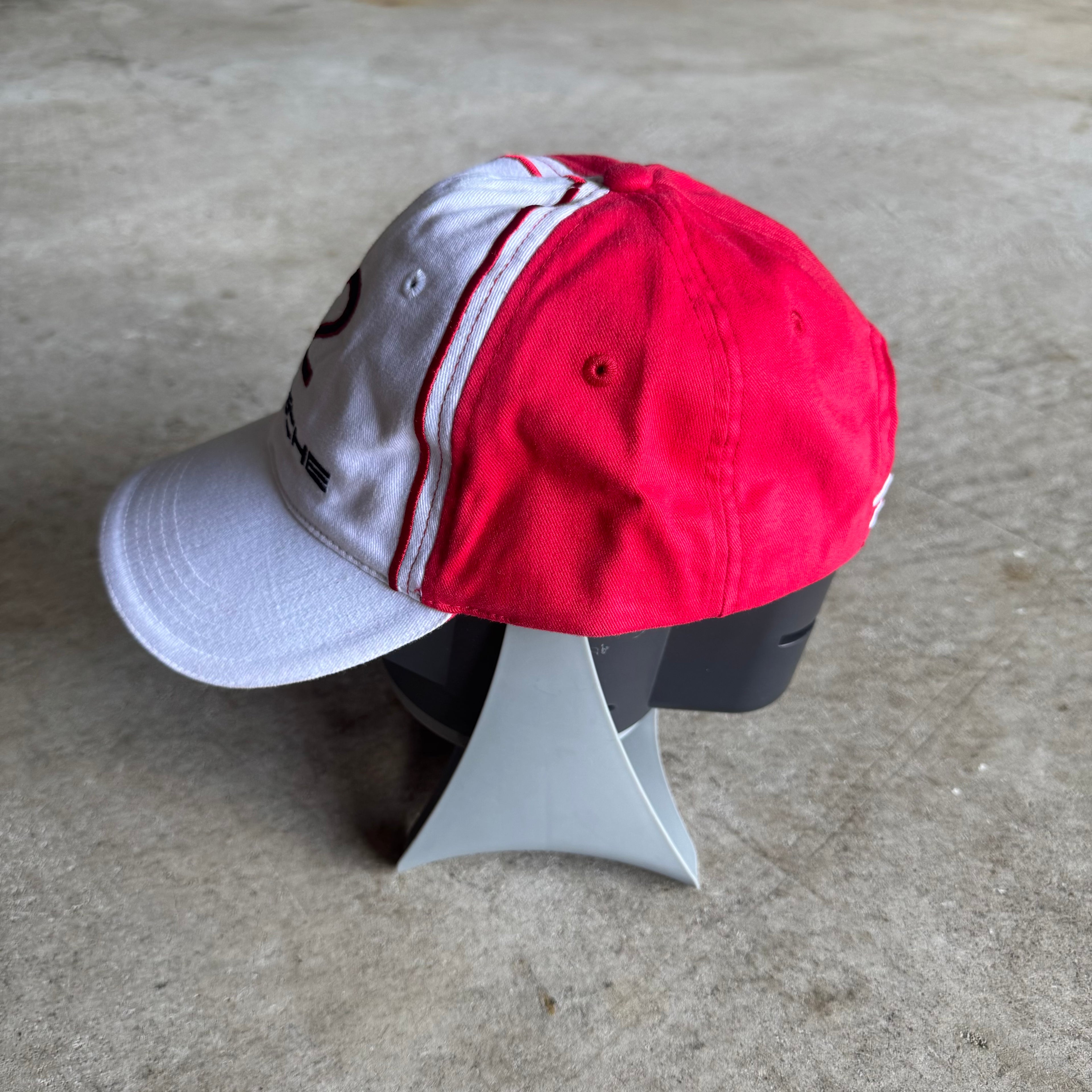 2000s Porsche Marken Weltmeister Red White Cap Hat