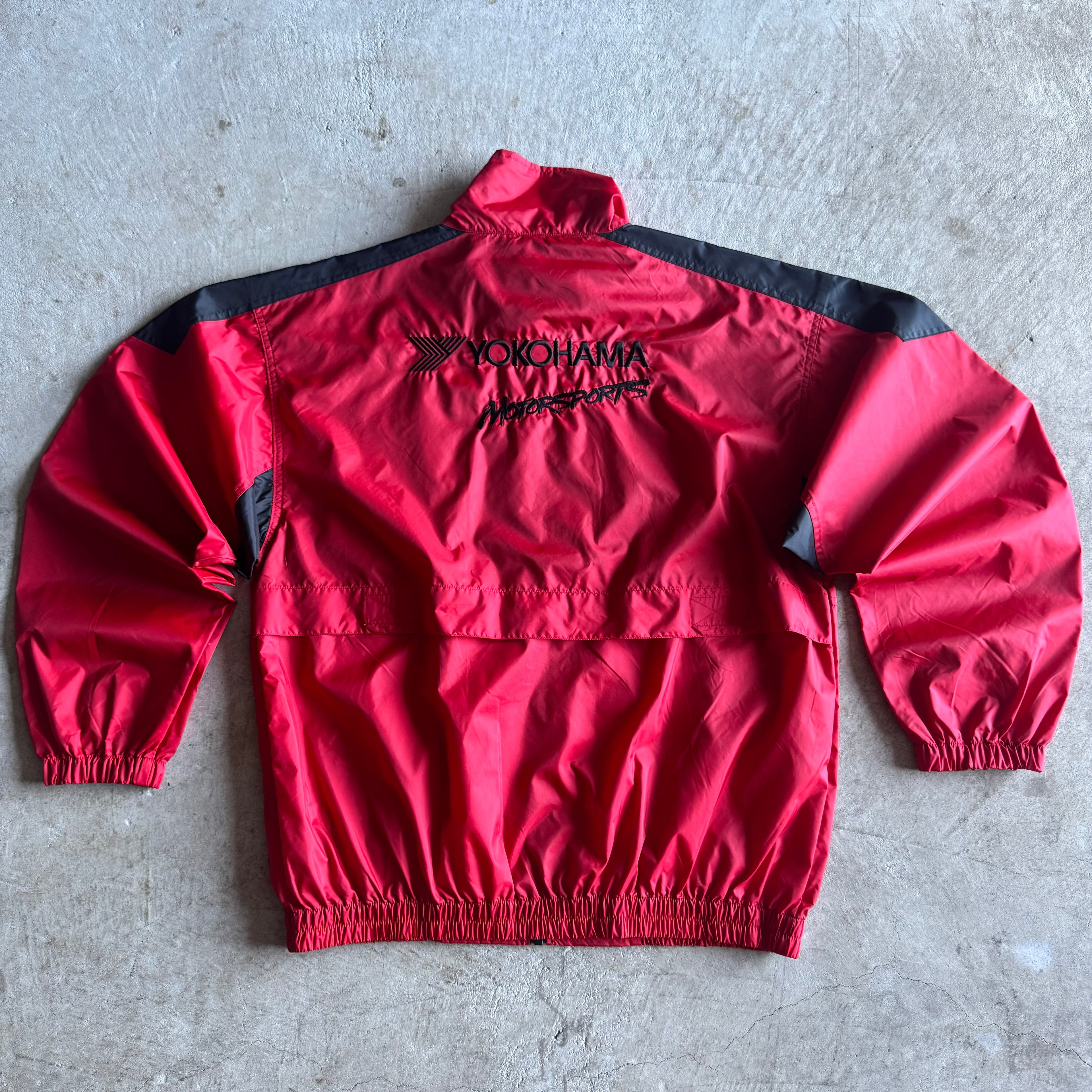 Vintage Yokohama Motorsports Windbreaker Jacket Size Medium