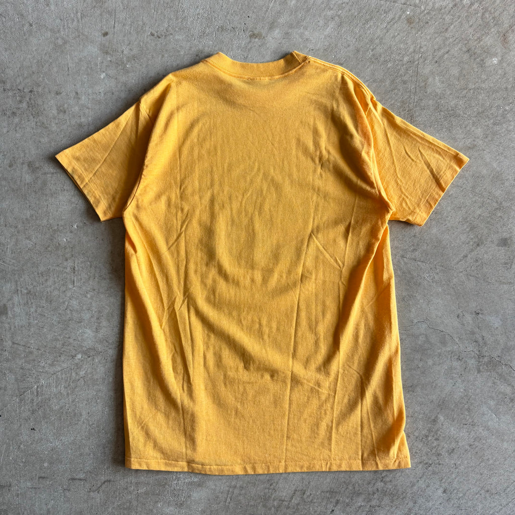 80s Porsche 911 Carrera 930 Yellow T Shirt (L)