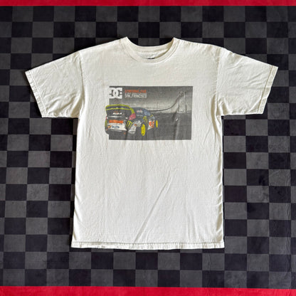 2012 Gymkhana 5 Ken Block Ford Fiesta DC Shoes White T Shirt Medium