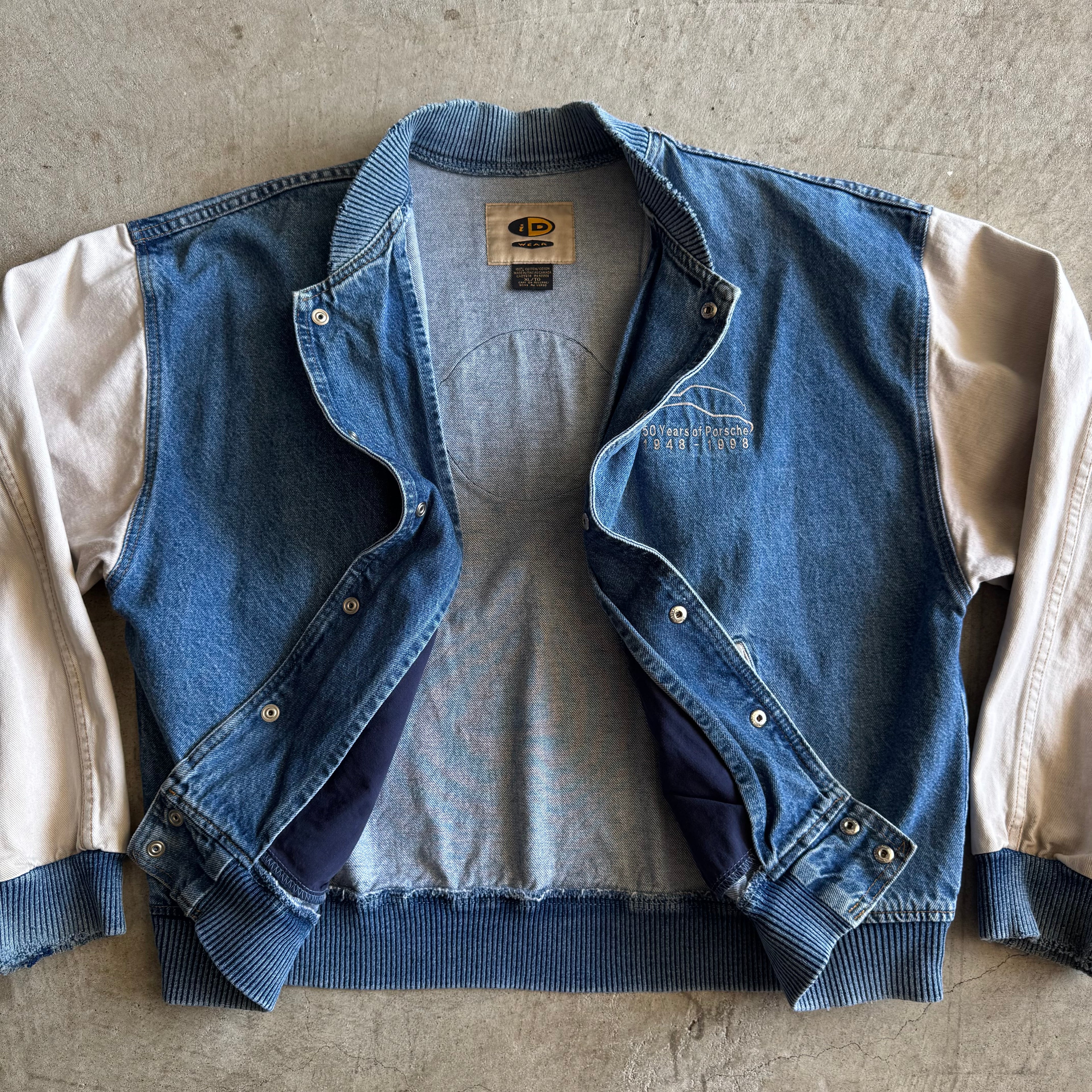 1998 Porsche 50 Years Gulf Denim Jacket (XL)