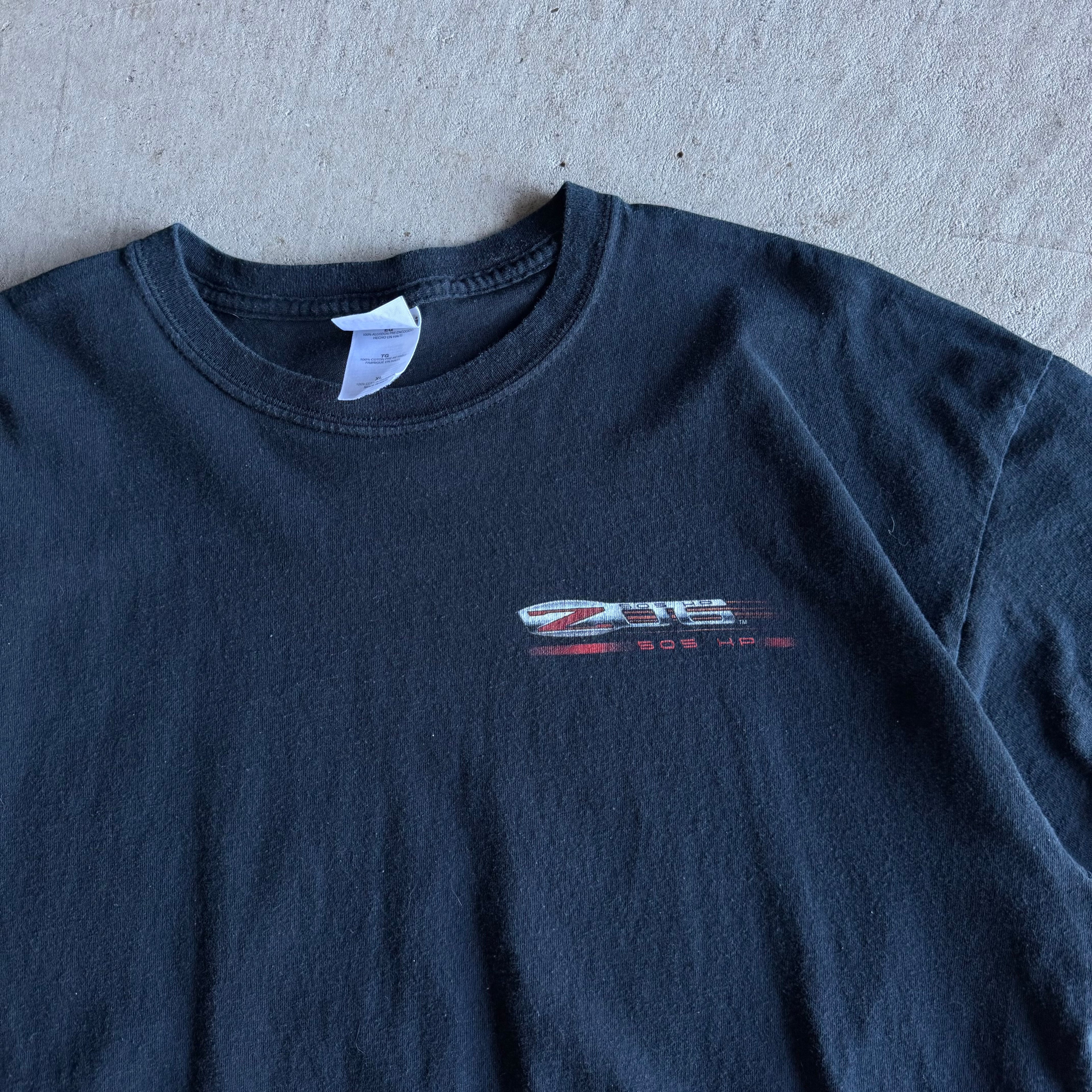 2000s Chevy Corvette Z06 Black T Shirt (XL)
