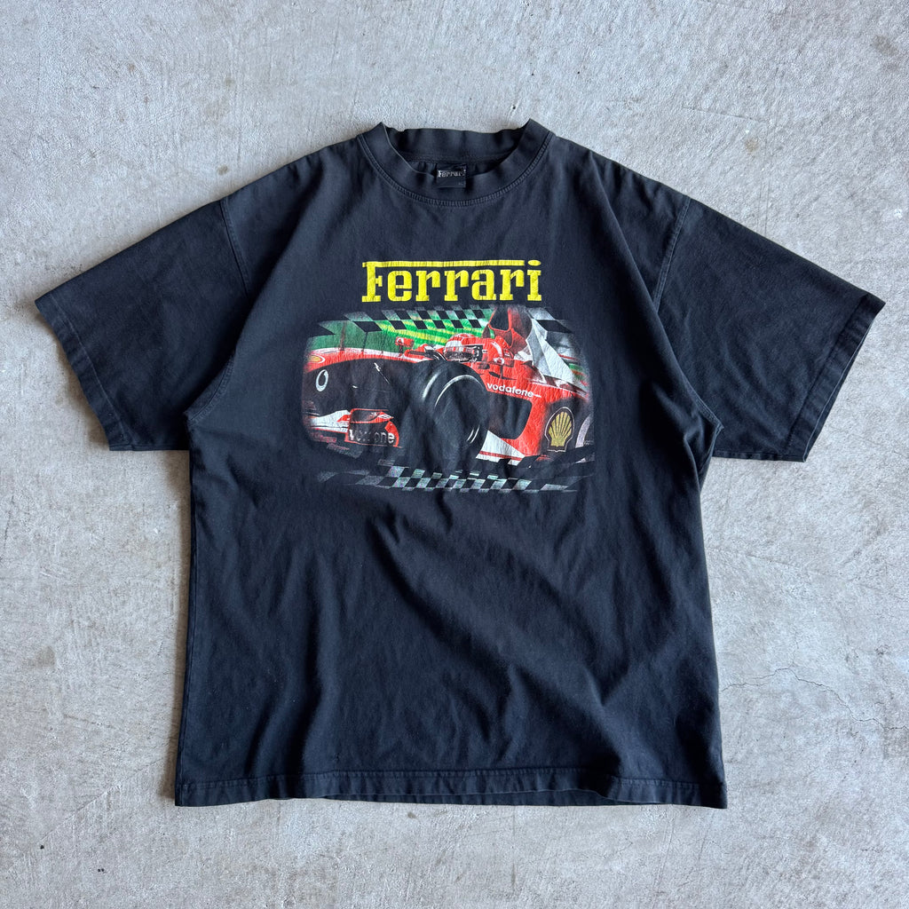 1999 Ferrari Scuderia Formula 1 F399 Chassis Black T Shirt (XL)