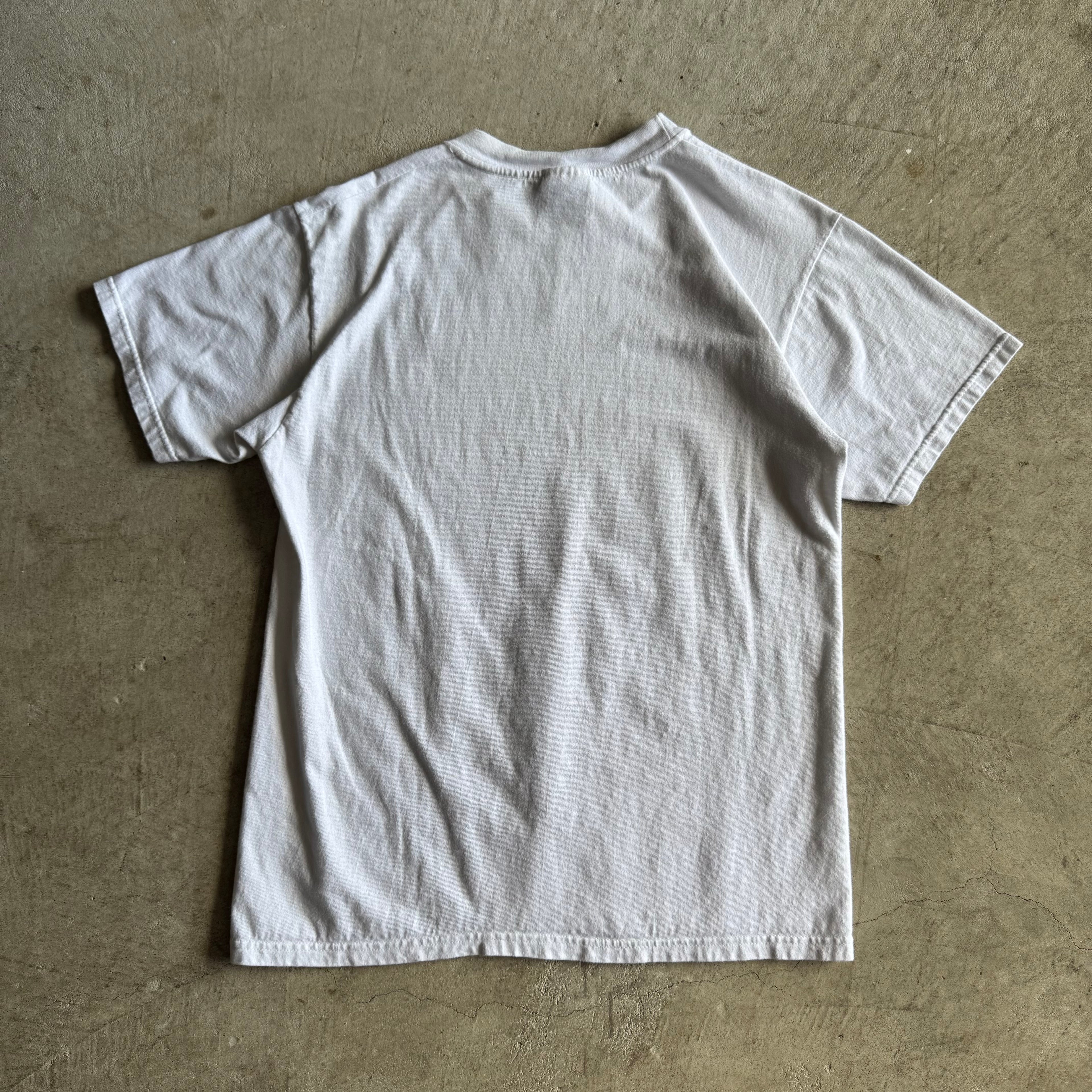 Vintage 90s Porsche GT1 Wins Le Mans White T Shirt Size Medium