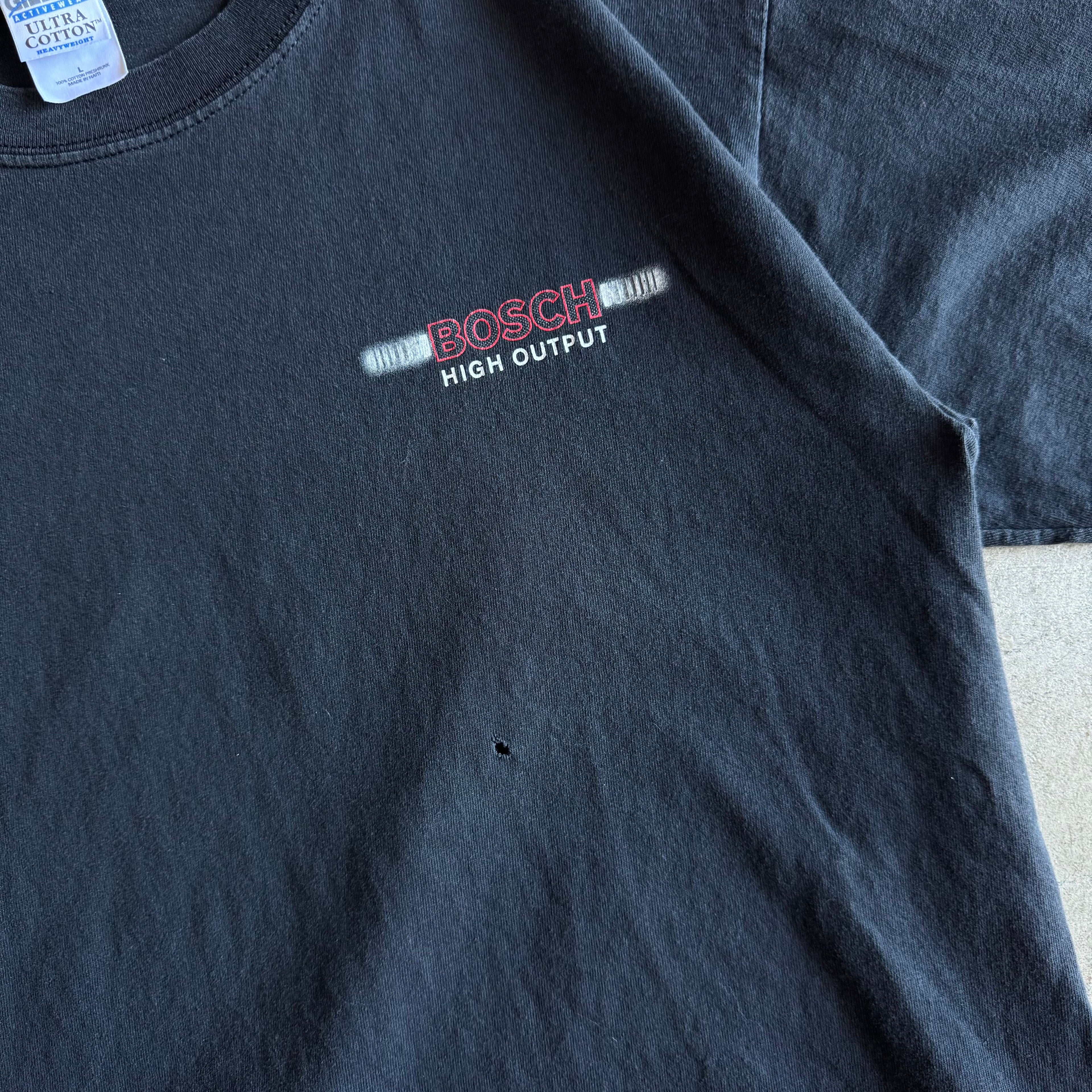 2000s Bosch Spark Plugs Honda Civic Tuner T Shirt (L)