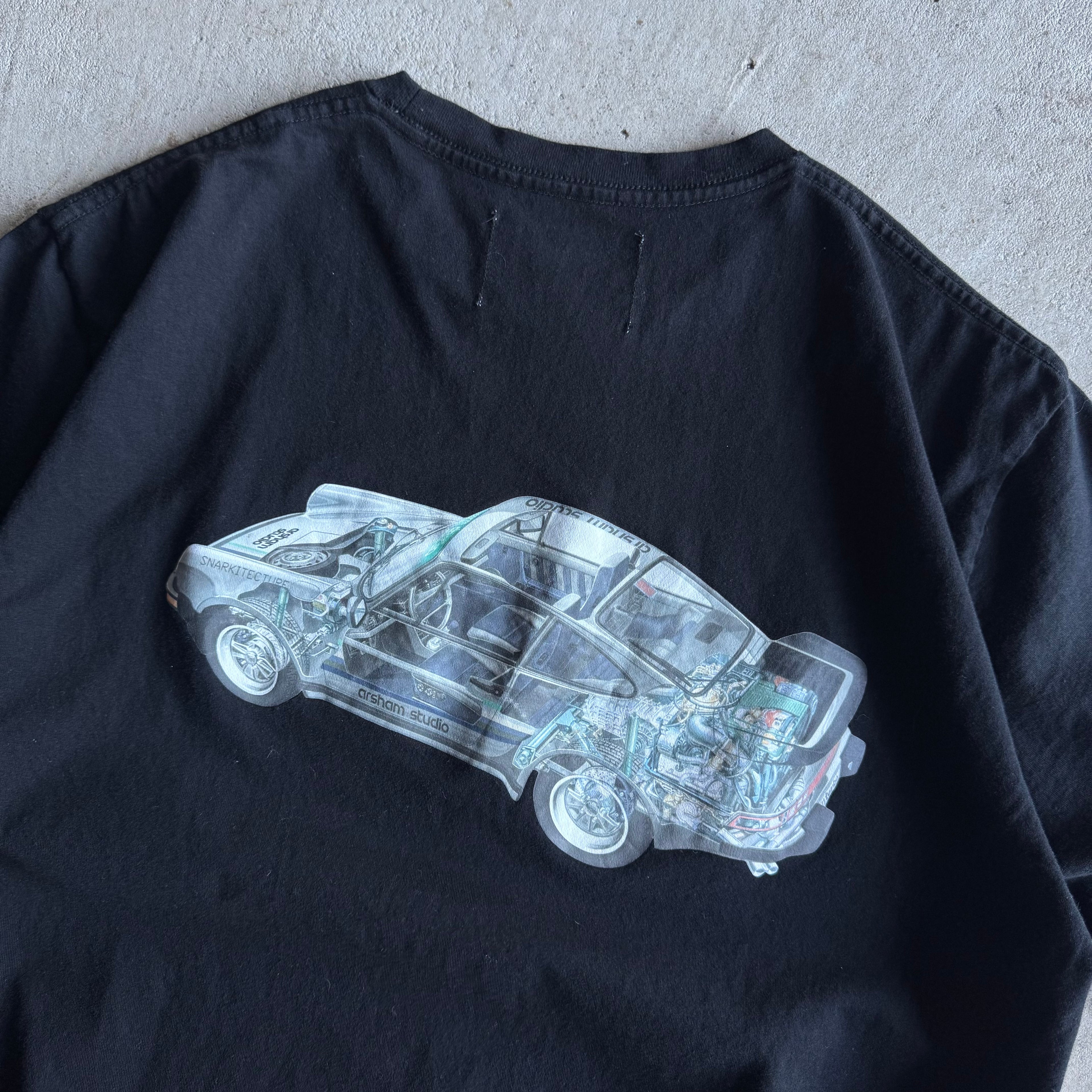 Porsche Daniel Arsham 911 Turbo Black T Shirt (L)