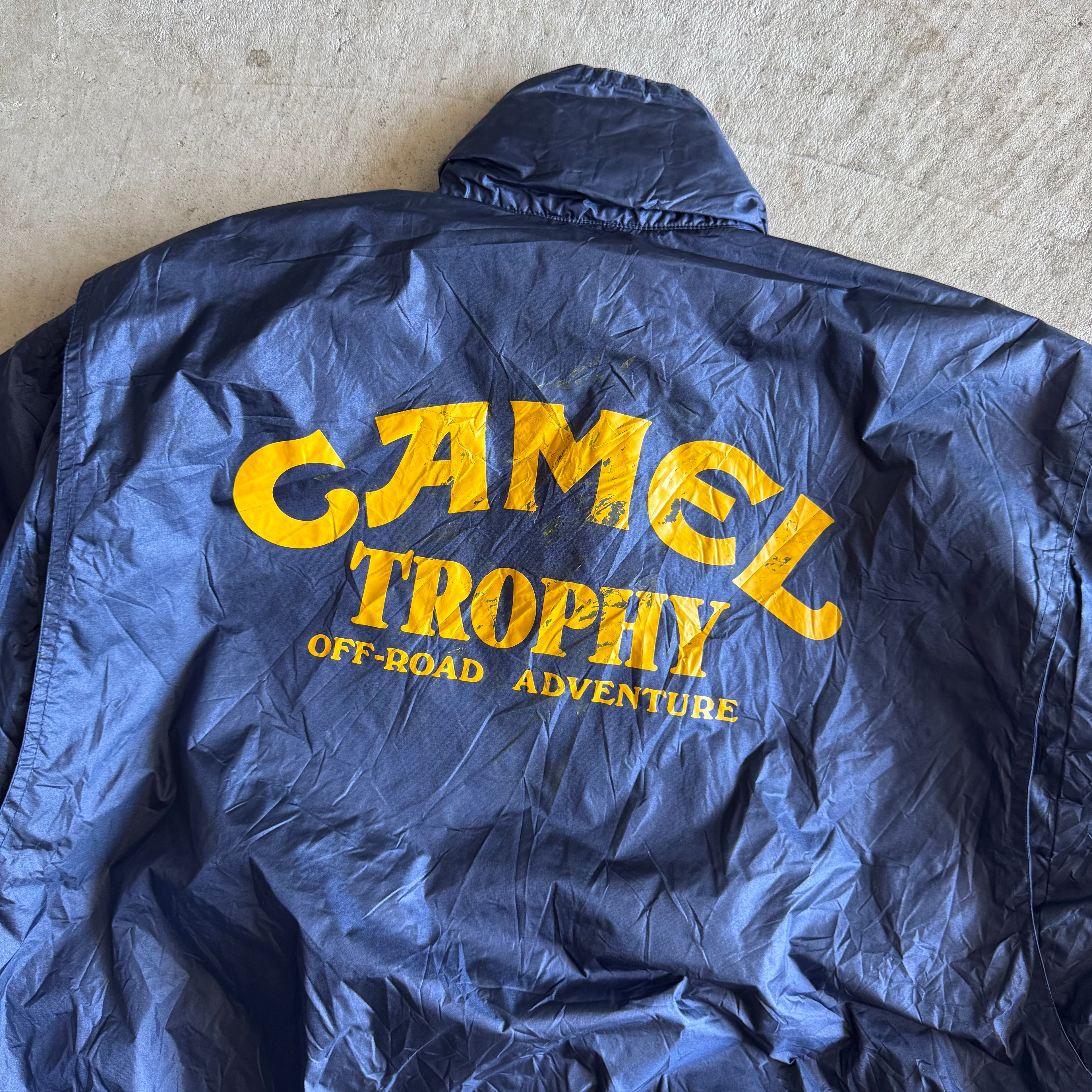 90s Camel Trophy Adventure Gear Navy Outerwear Coat Jacket (M)