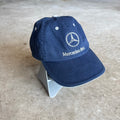 90s Mercedes-Benz Navy Adjustable Strapback Hat
