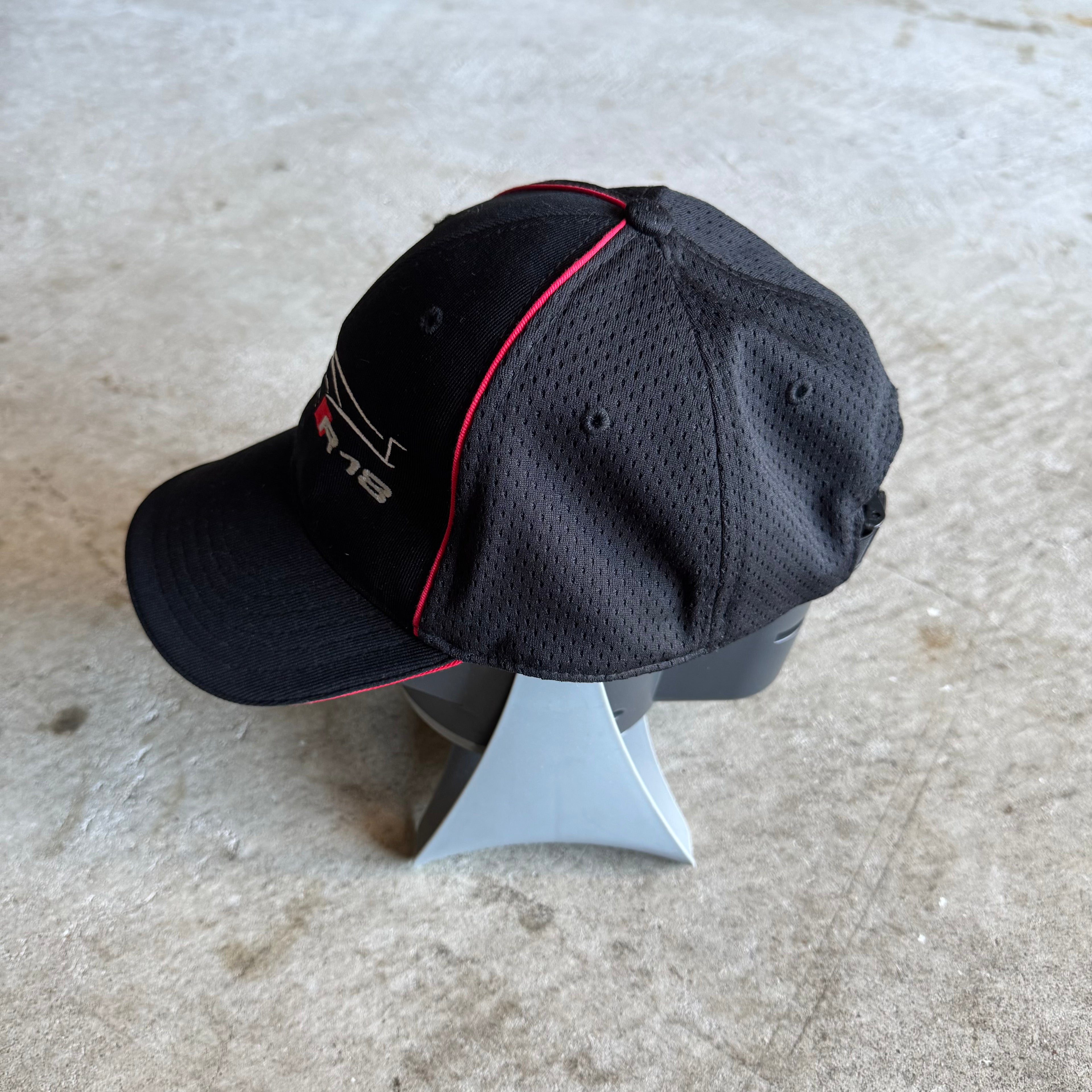 Audi Motorsports R18 Red Black Mesh Cap Hat
