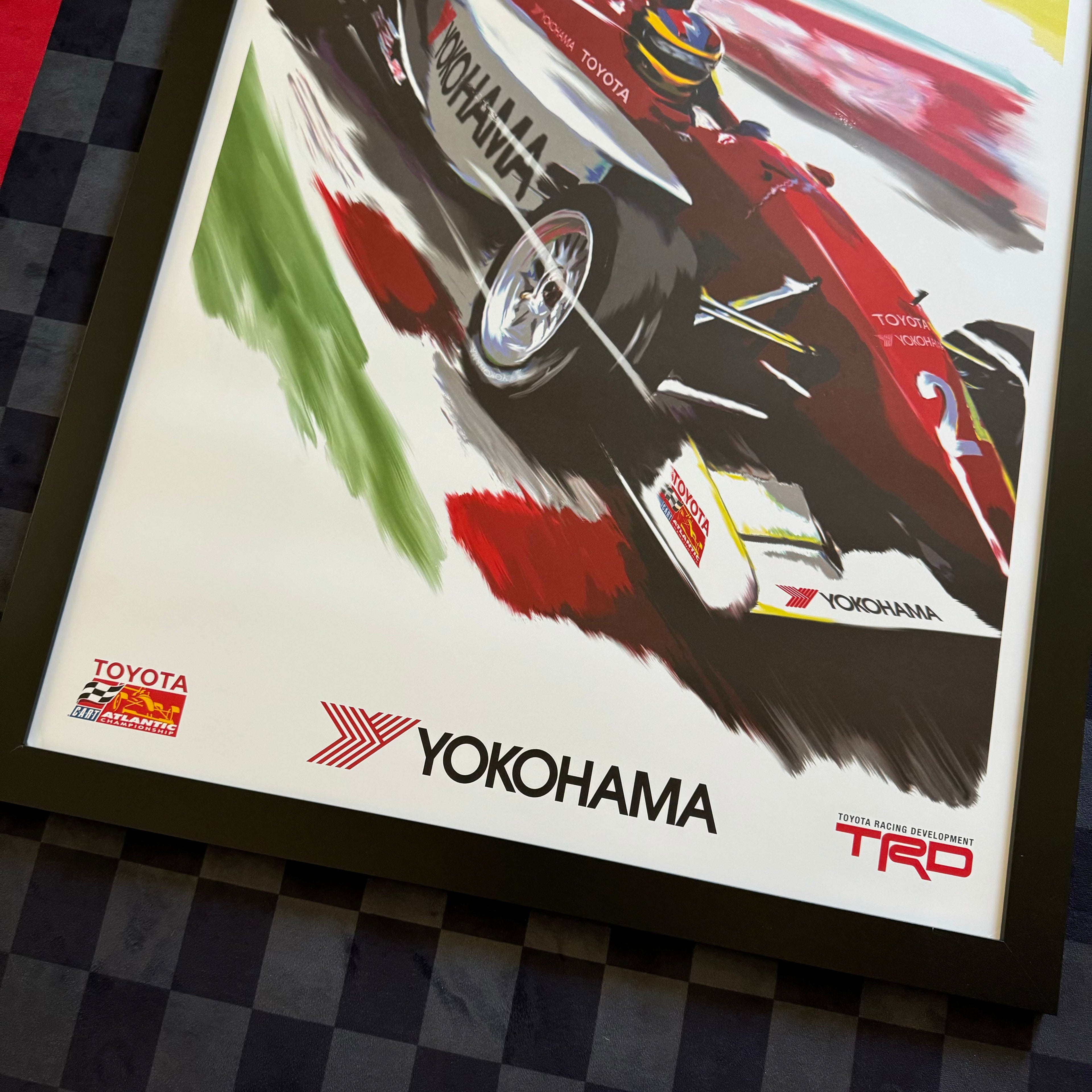 Original Yokohama Toyota CART Atlantic Championship Race Poster
