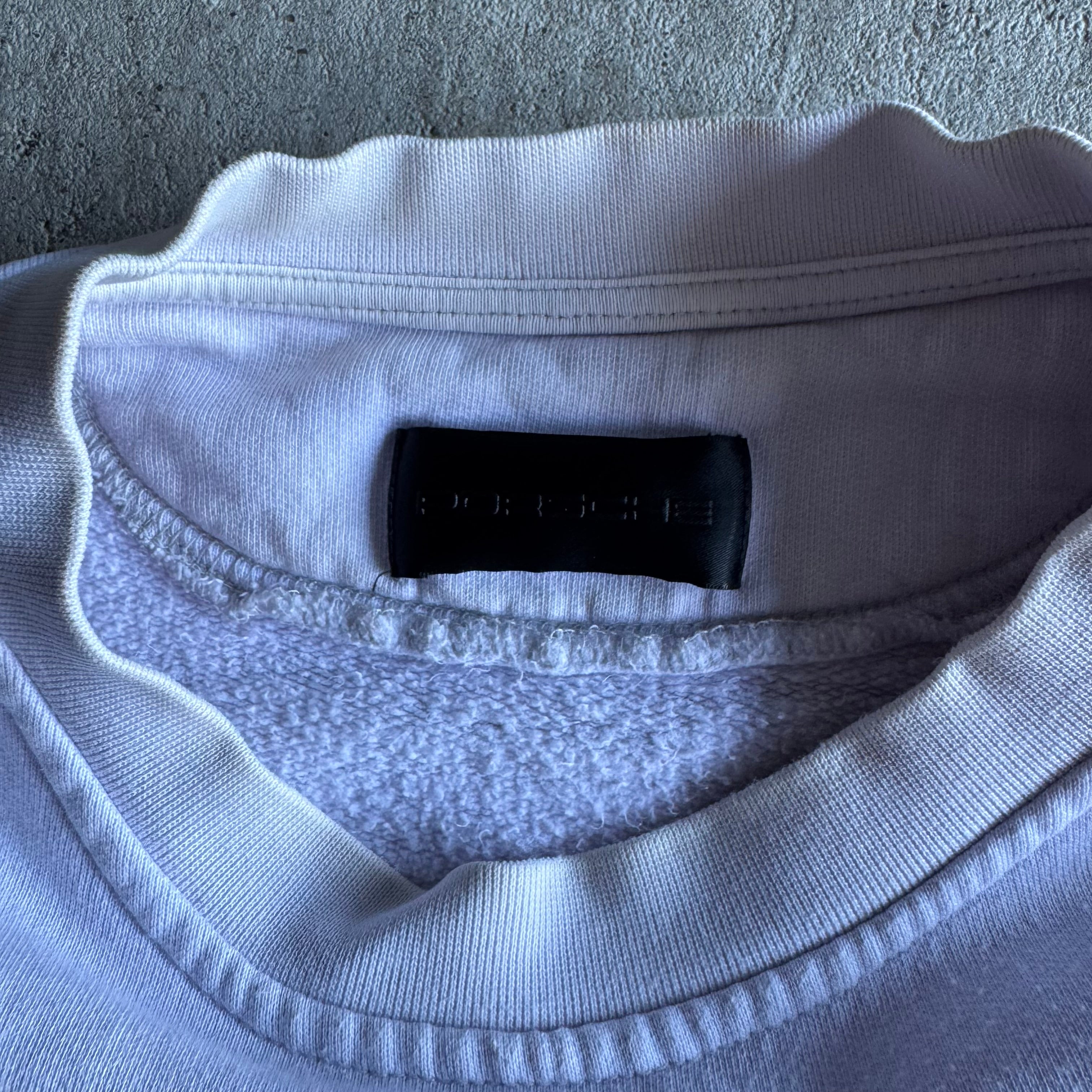 90s Porsche Selection Red Square Crewneck Sweater (XL)