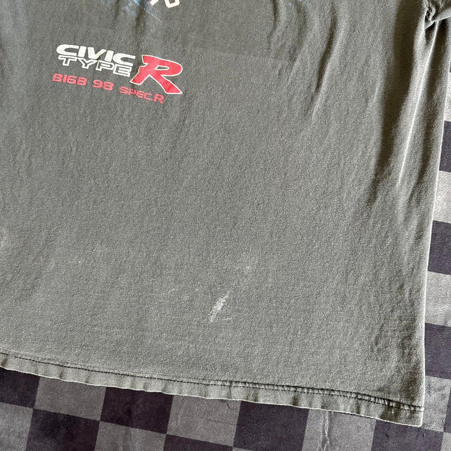 Honda Civic Type R B16B Spec R Speedometer T Shirt Large