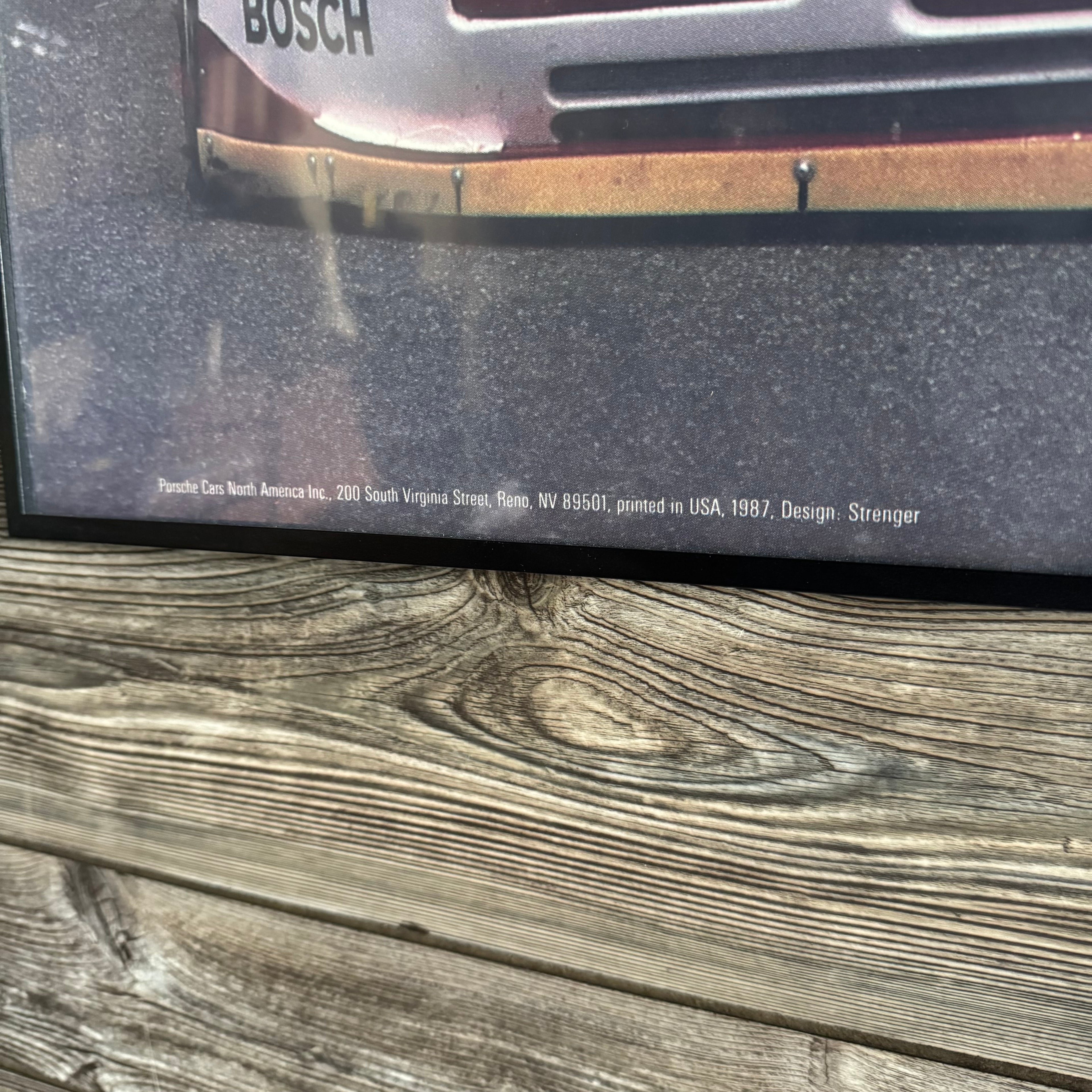 1987 Porsche 944 Turbo Wins SCCA Trans-AM Victory Poster