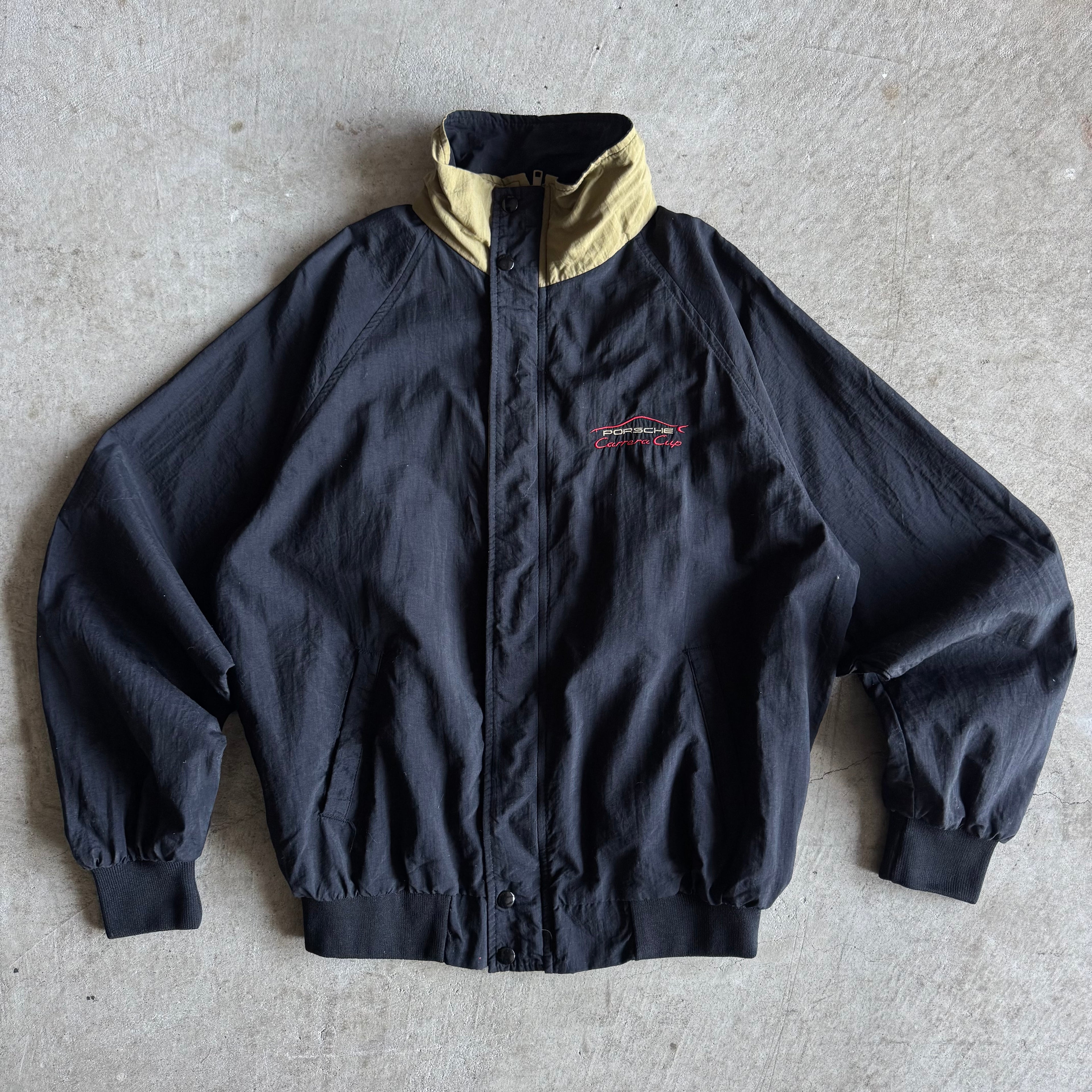 90s Porsche Carrera Cup Black Jacket (M)