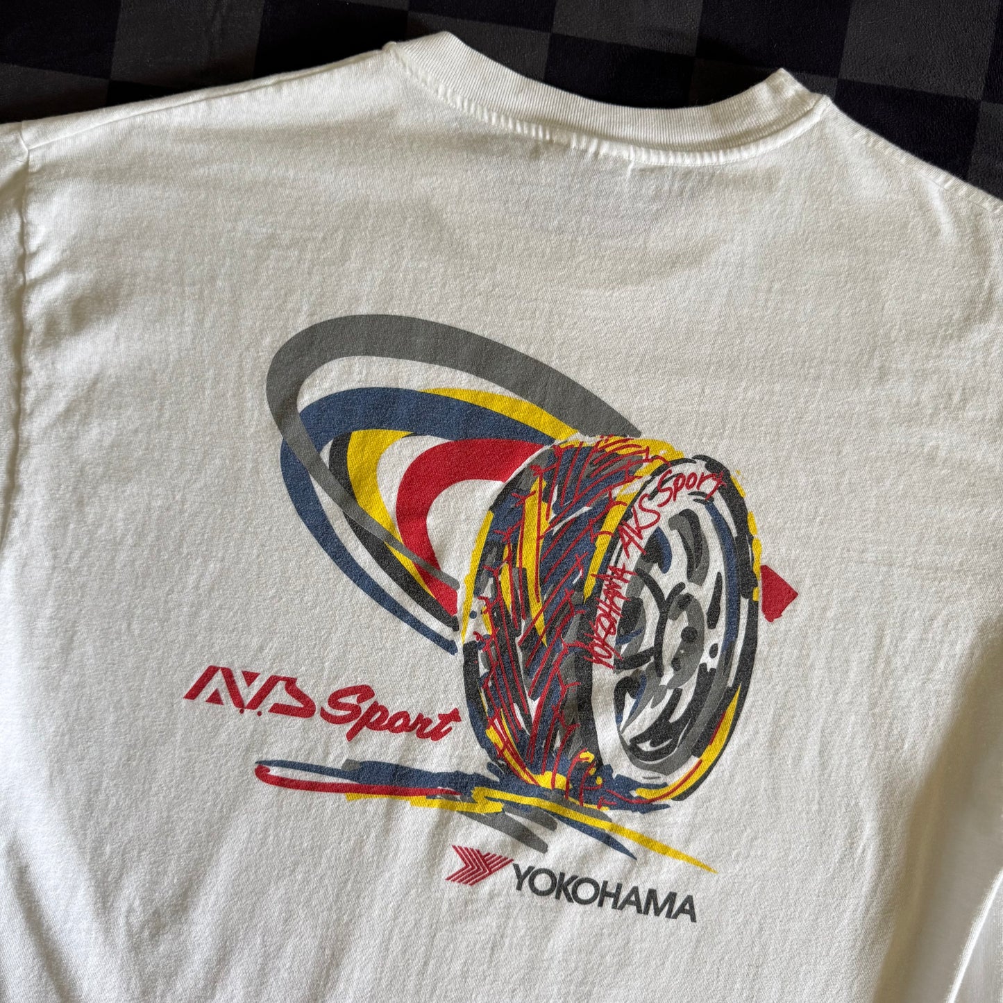 Vintage Yokohama AVS Sport Tires T Shirt XL