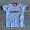 1983 IMSA Laguna Seca White Orange Ringer T Shirt (XL)