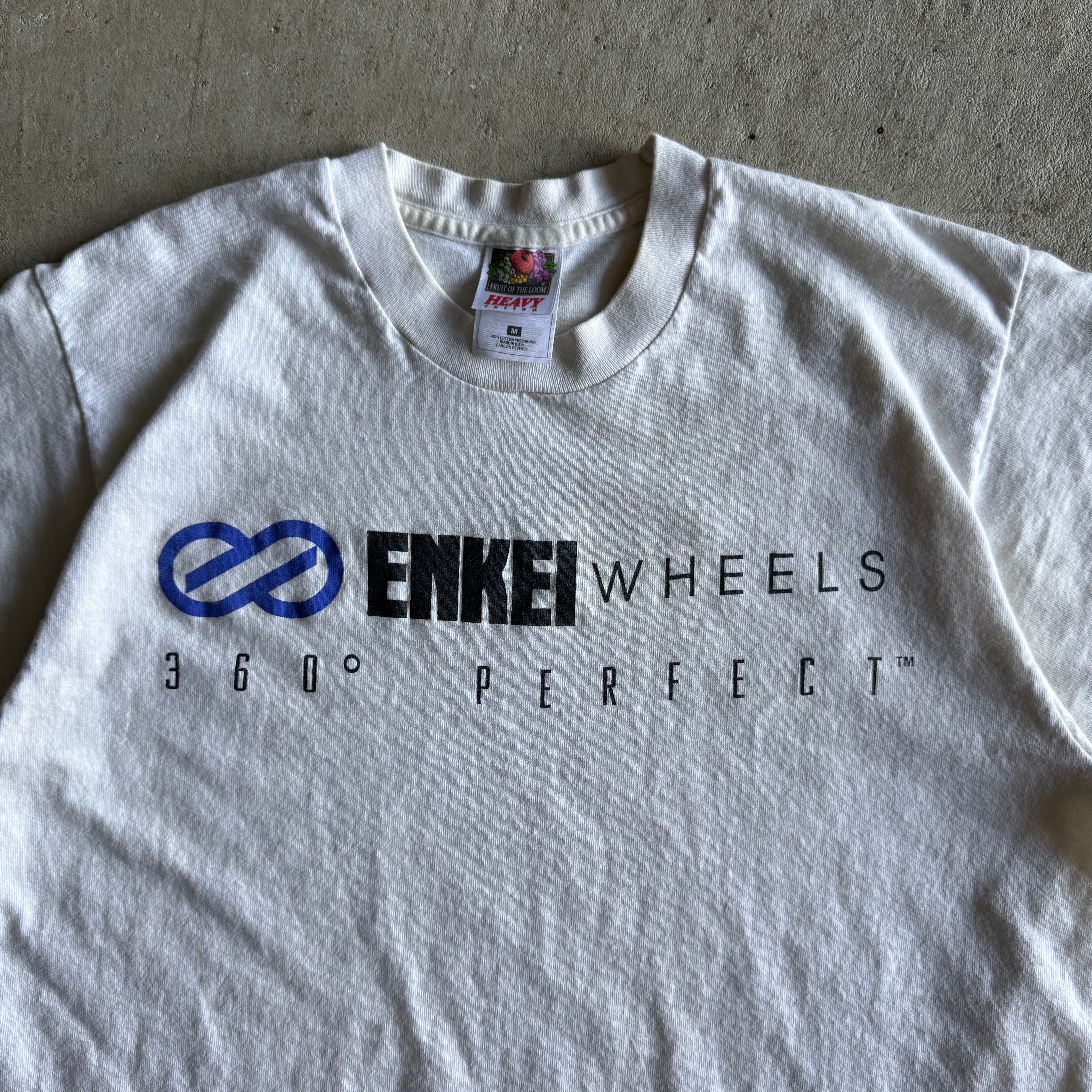 Vintage 90s Enkei Wheels 360 Perfect T Shirt Size Medium