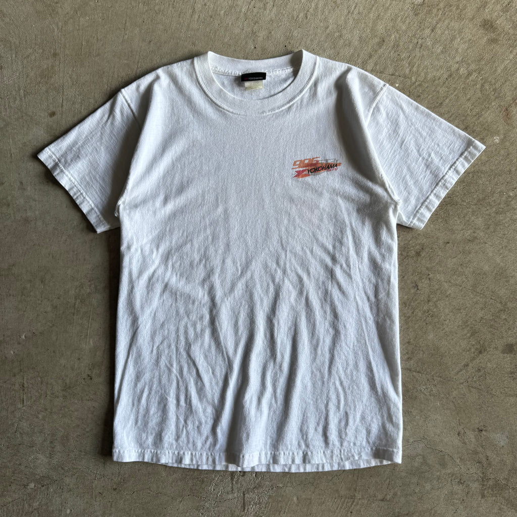 90s Yokohama Porsche 996 GT3R White T Shirt (M)
