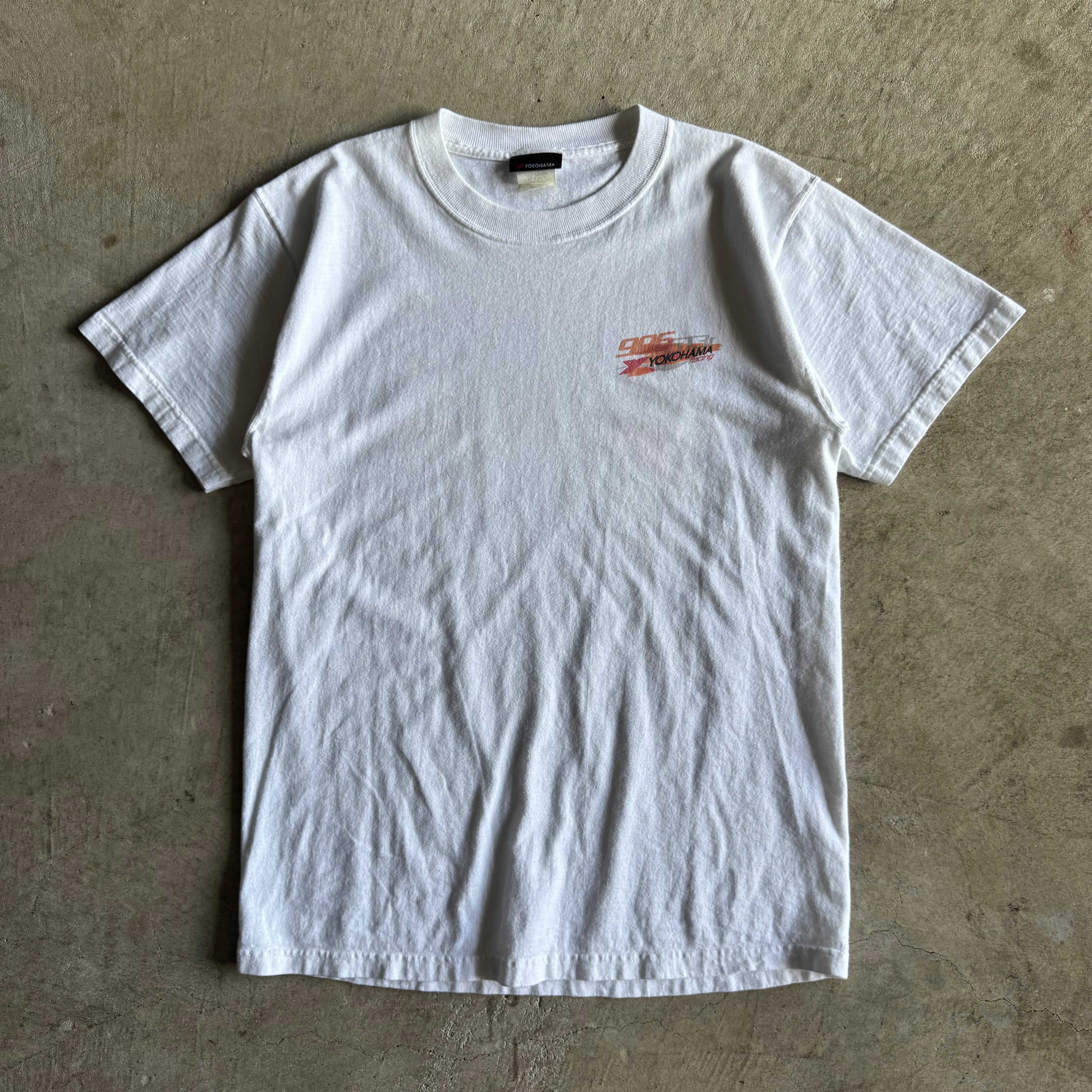 90s Yokohama Porsche 996 GT3R White T Shirt (M)