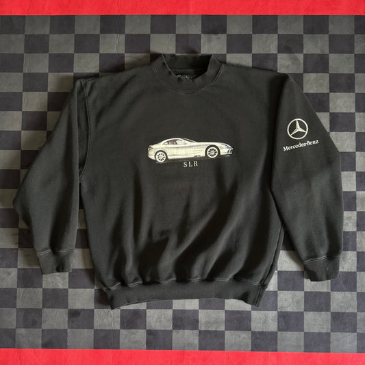2000s Mercedes-Benz SLR McLaren Bilskadesenter Pullover Sweater Size Large