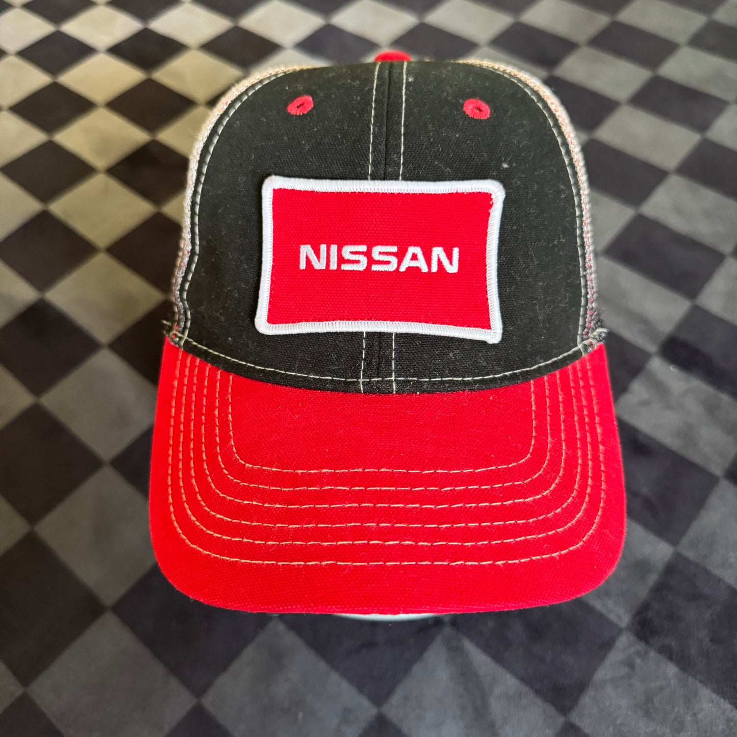 Vintage Nissan Gradient Trucker Hat Cap