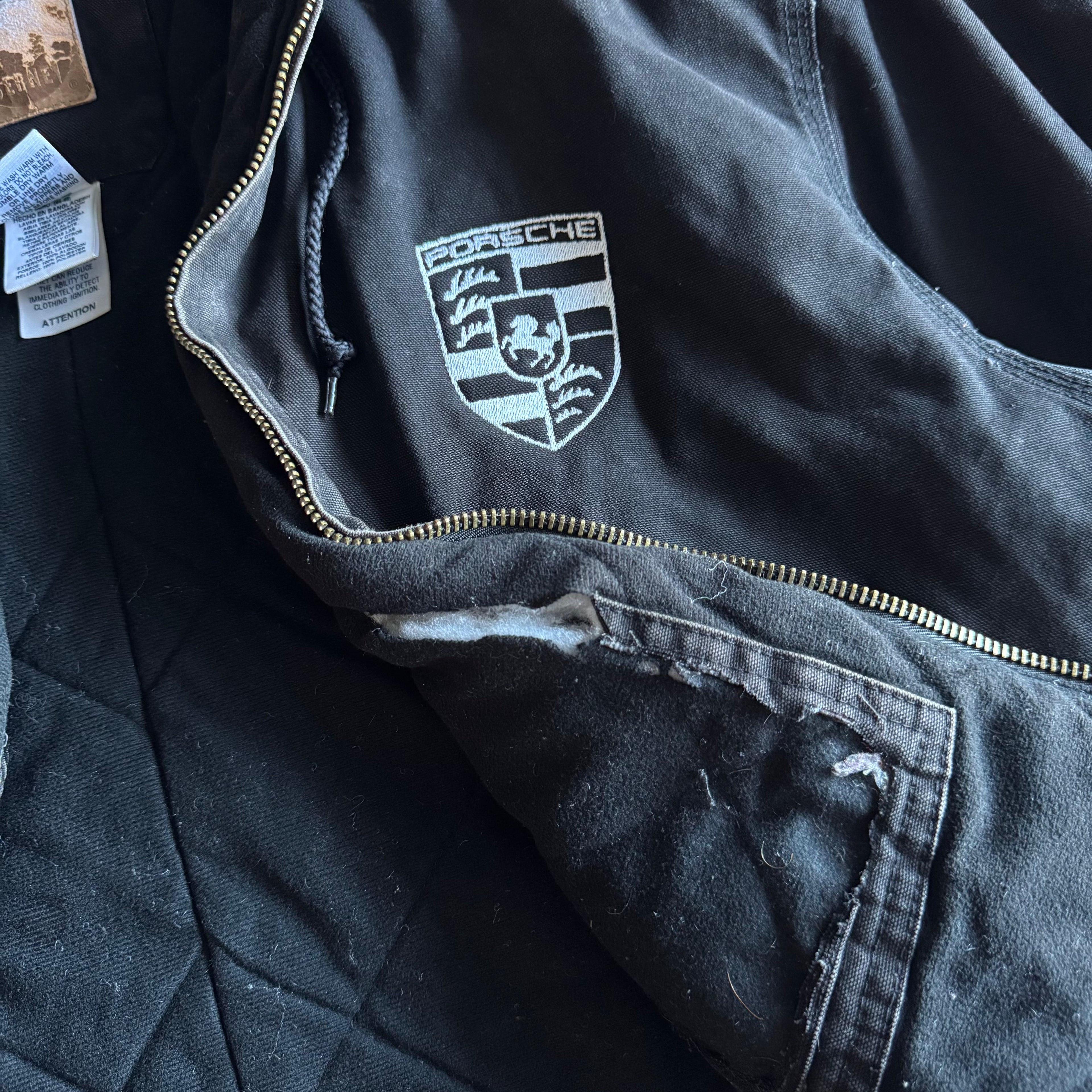 90s Porsche Berne Black Workwear Jacket (L)