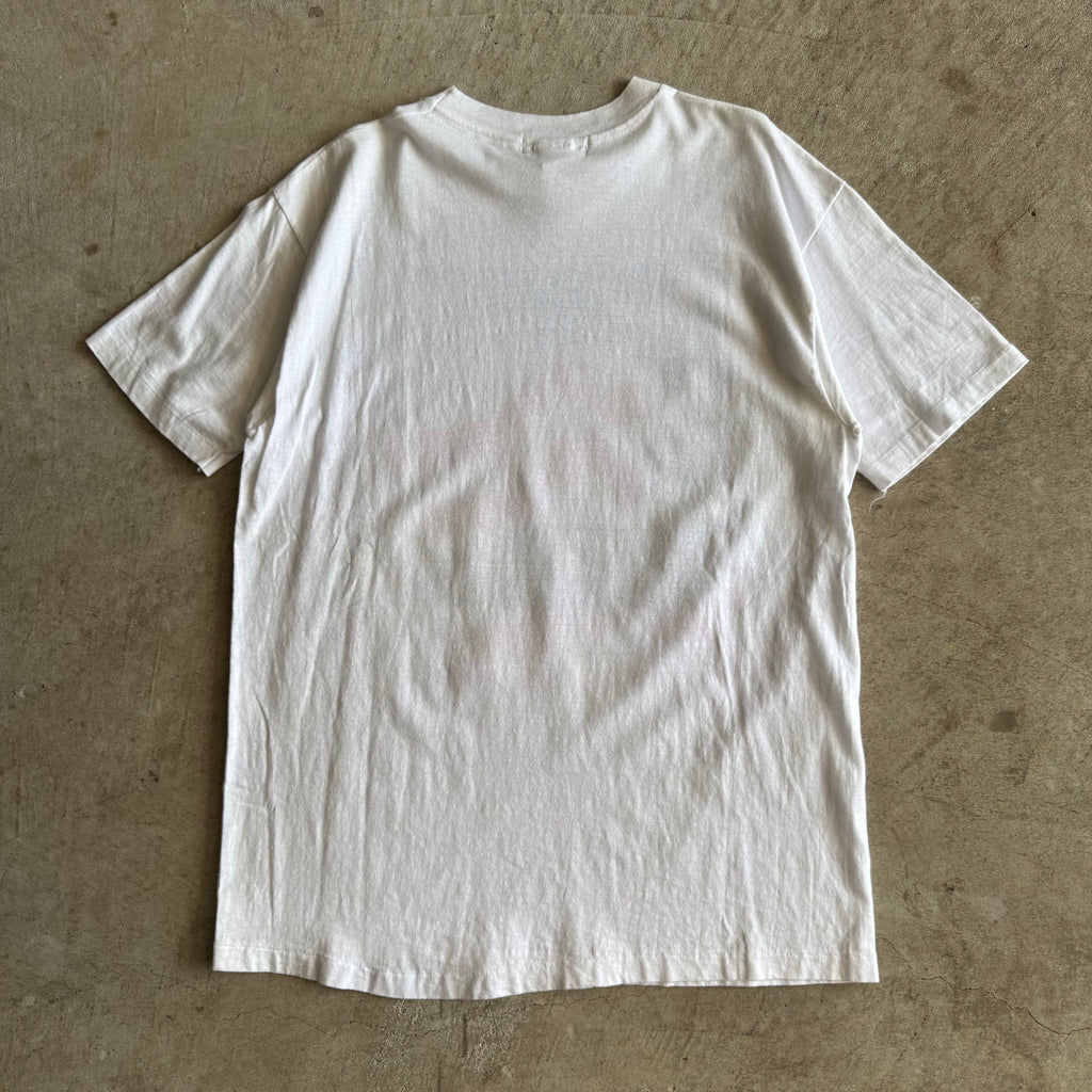 80s Porsche Limited 12 Hours of Sebring White Victory Poster T Shirt (XL)