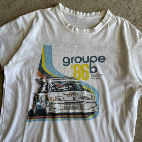 1986 Groupe B Peugeot 205 Turbo White Shirt (M)