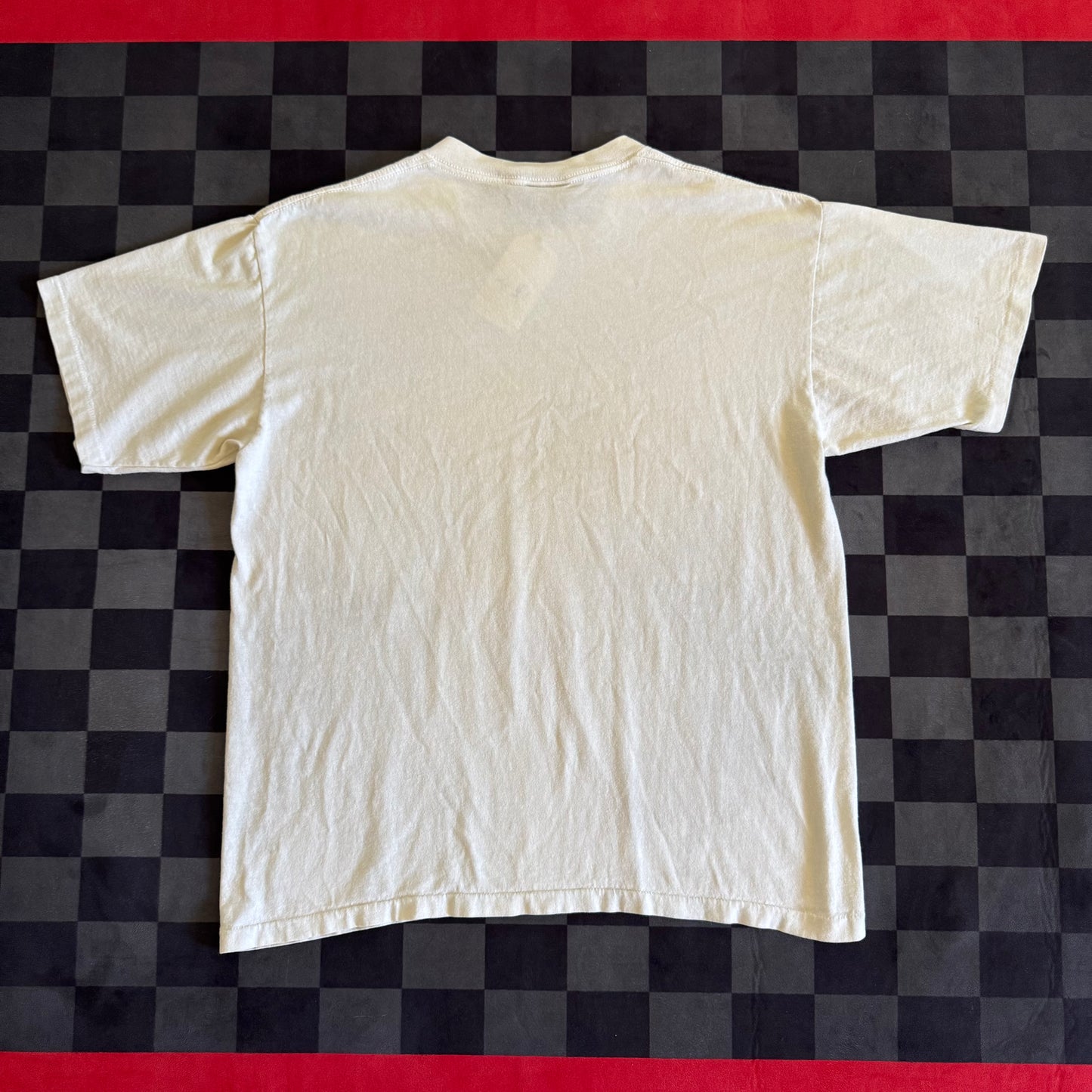 Vintage 1994 Darlington Raceway Speedwear White T Shirt Size Large