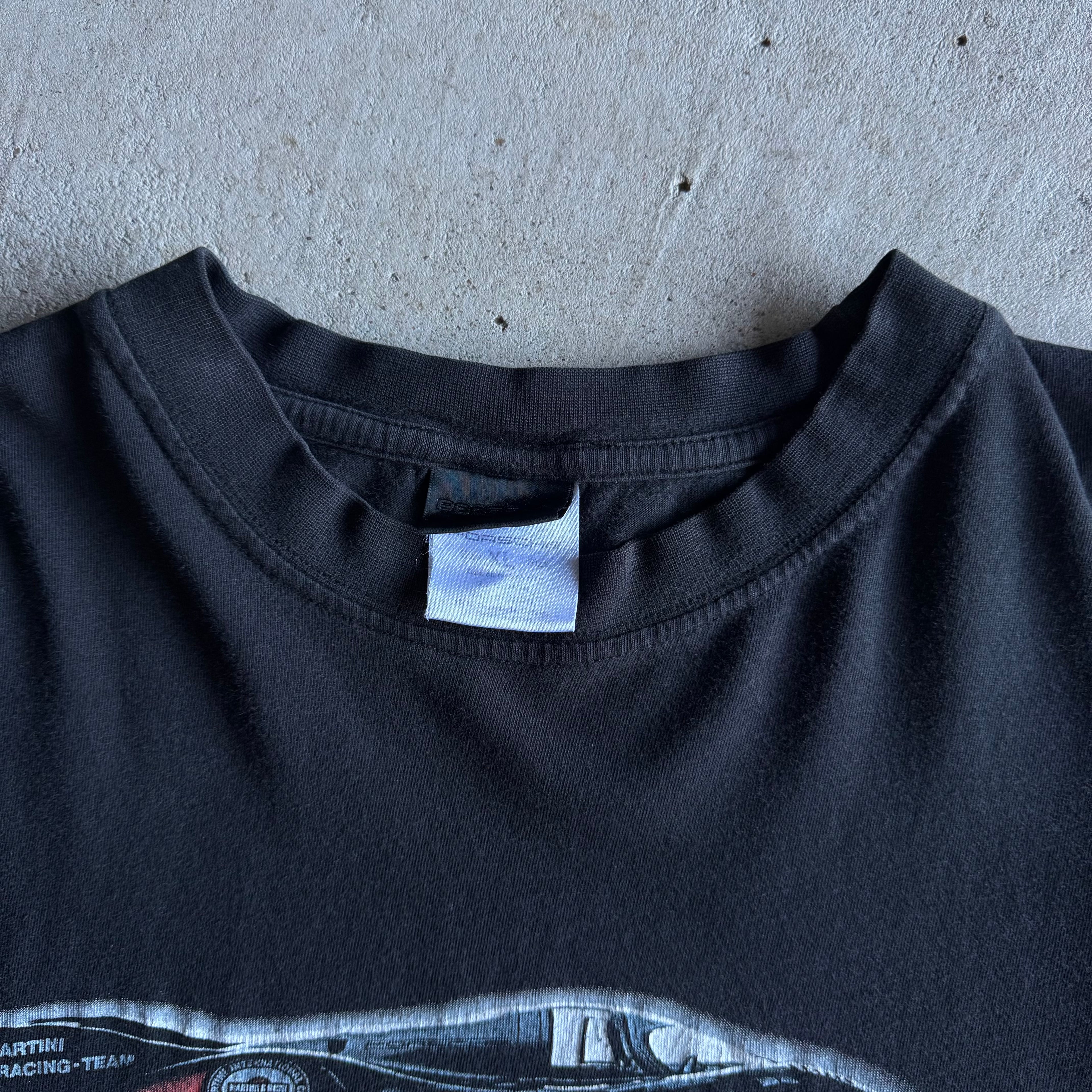 2000s Porsche Martini Racing 917/30 Black T Shirt (XL)