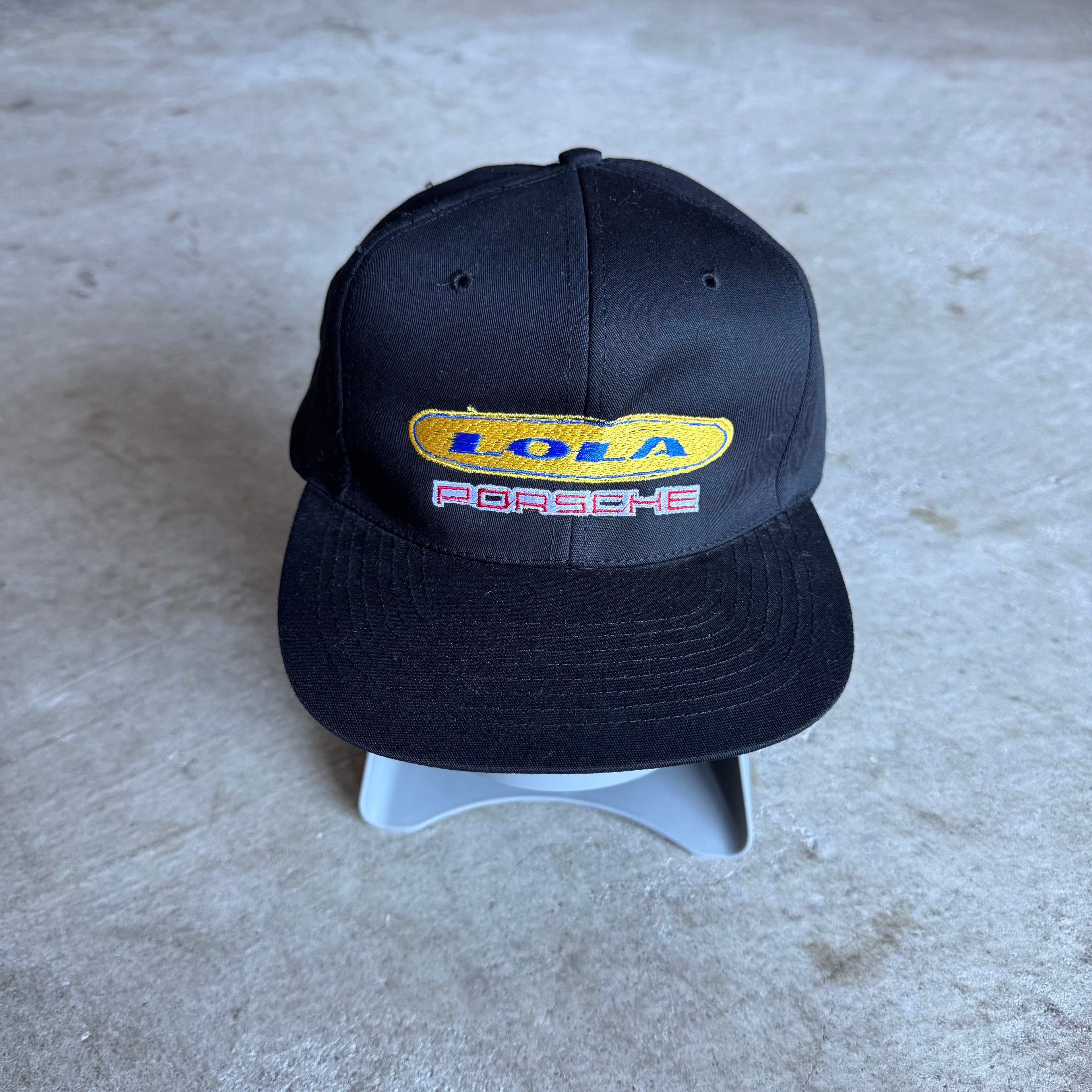 2000 Lola Porsche Racing Black Snapback Hat