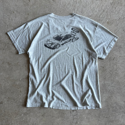 Vintage Mercedes-Benz CLK DTM Dealership Grey T Shirt Size XL