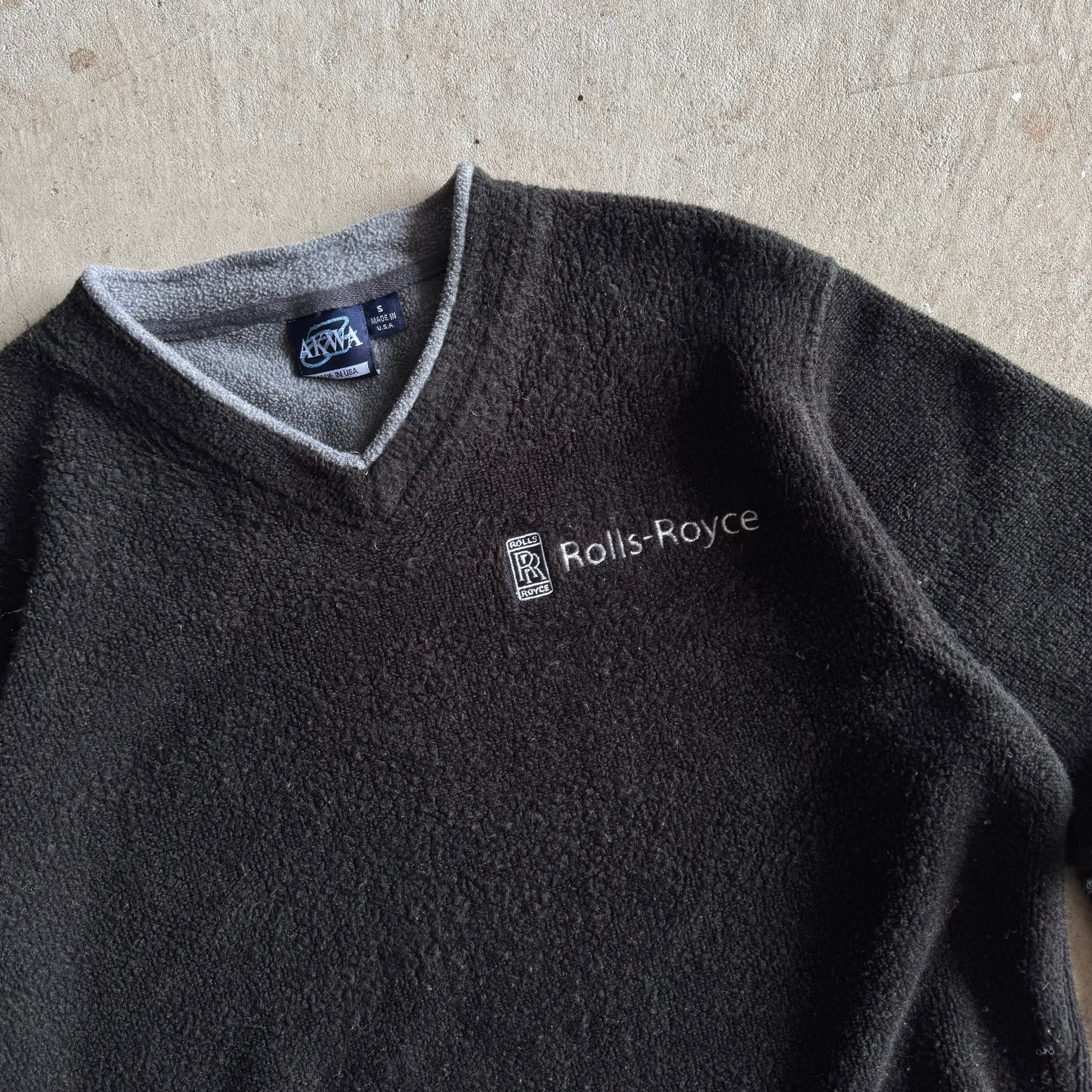 Vintage Rolls Royce Terry Cloth Sweater (S)