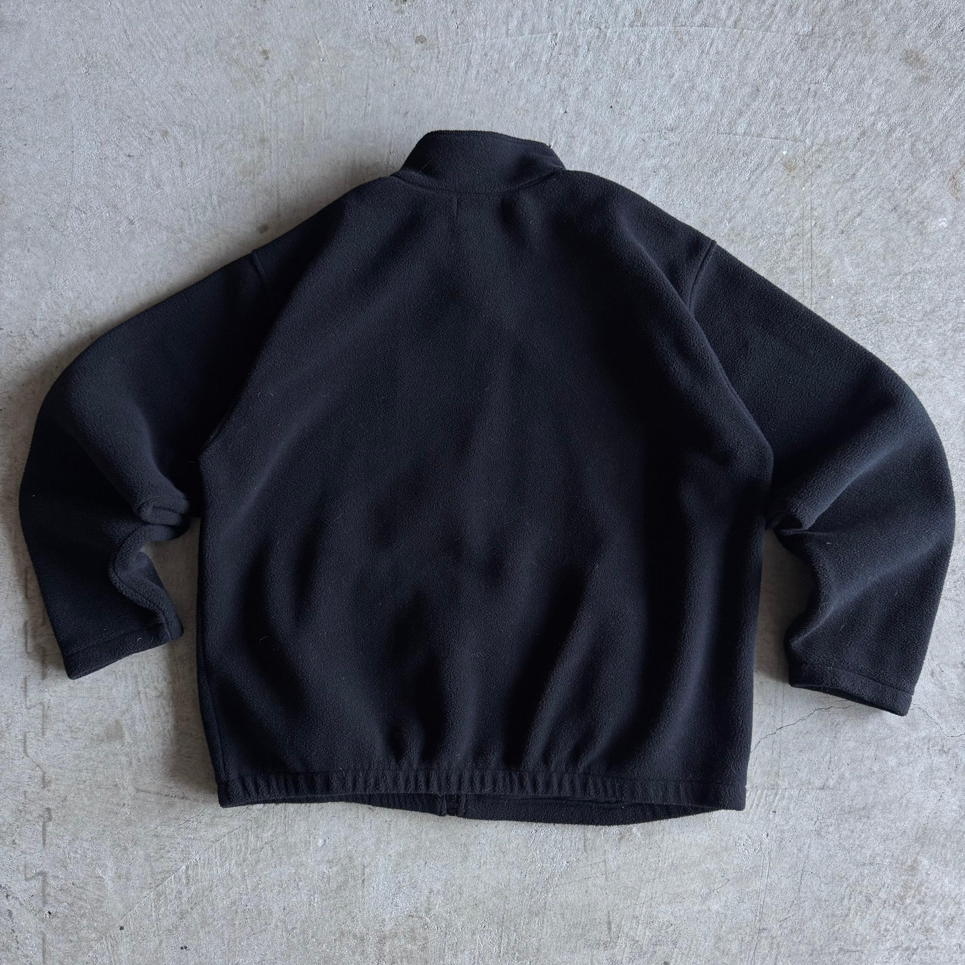 90s Porsche Selection Black Fleece Jacket (L)