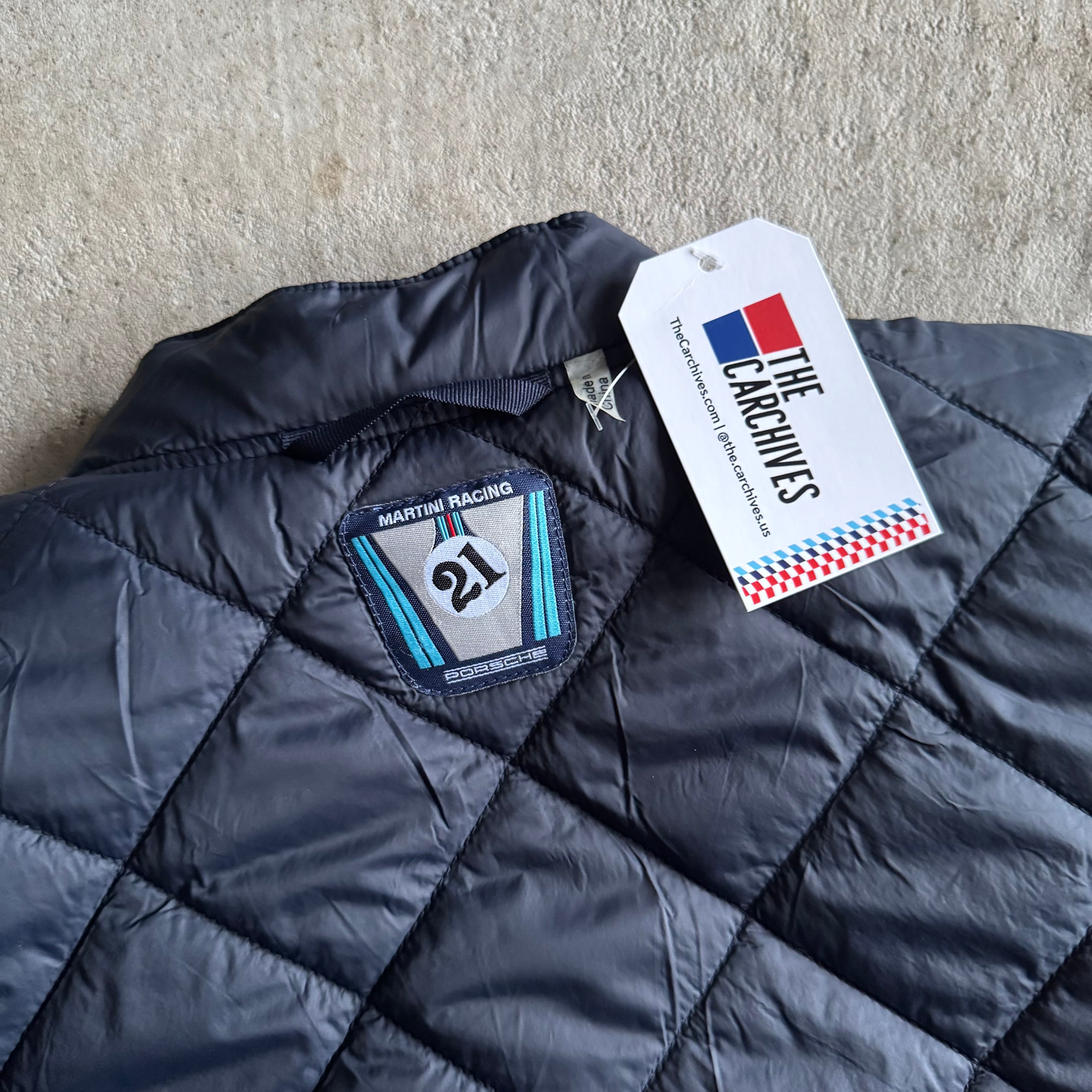 Martini Racing Porsche Reversable Navy Jacket Size XXL