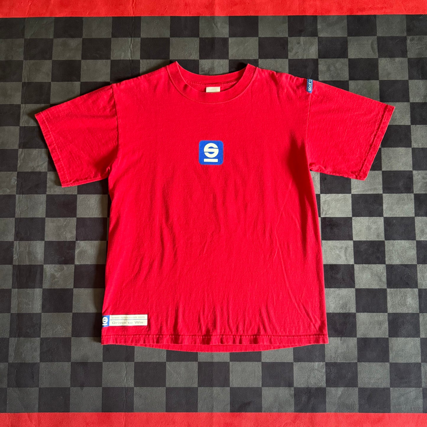 Sparco Speedometer Red T-Shirt Medium