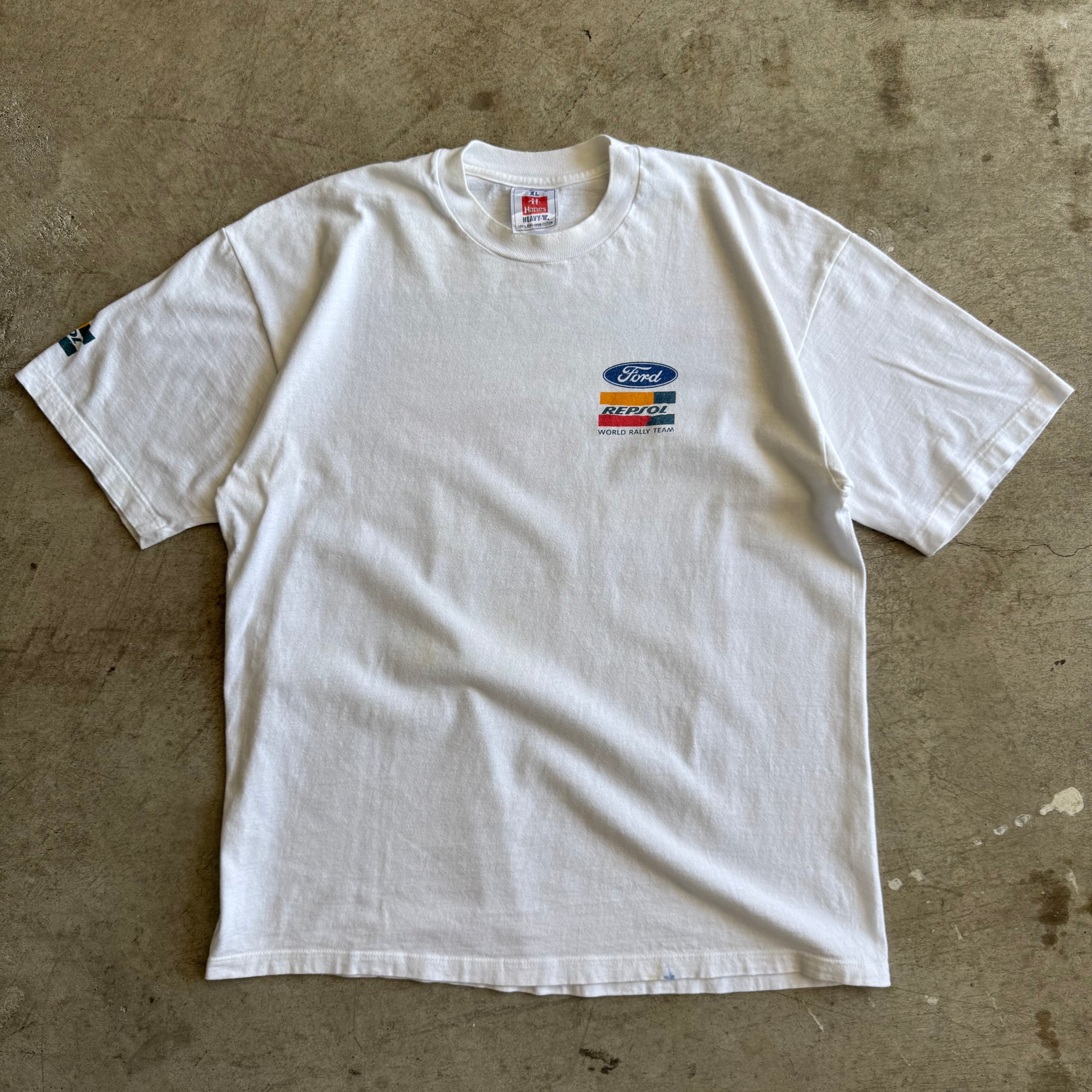 90s Ford Repsol Carlos Sainz Sr. Rally Team Shirt (XL)