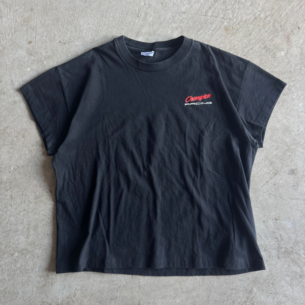 90s Porsche Champion Racing 911 GT1 Black T Shirt (XL)