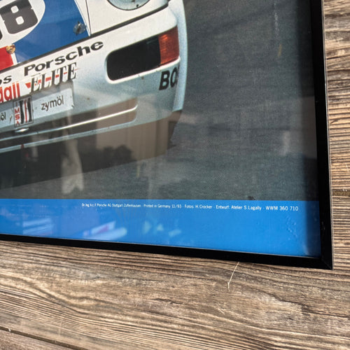 1993 Porche Triumph in USA Brumos 930 Victory Poster
