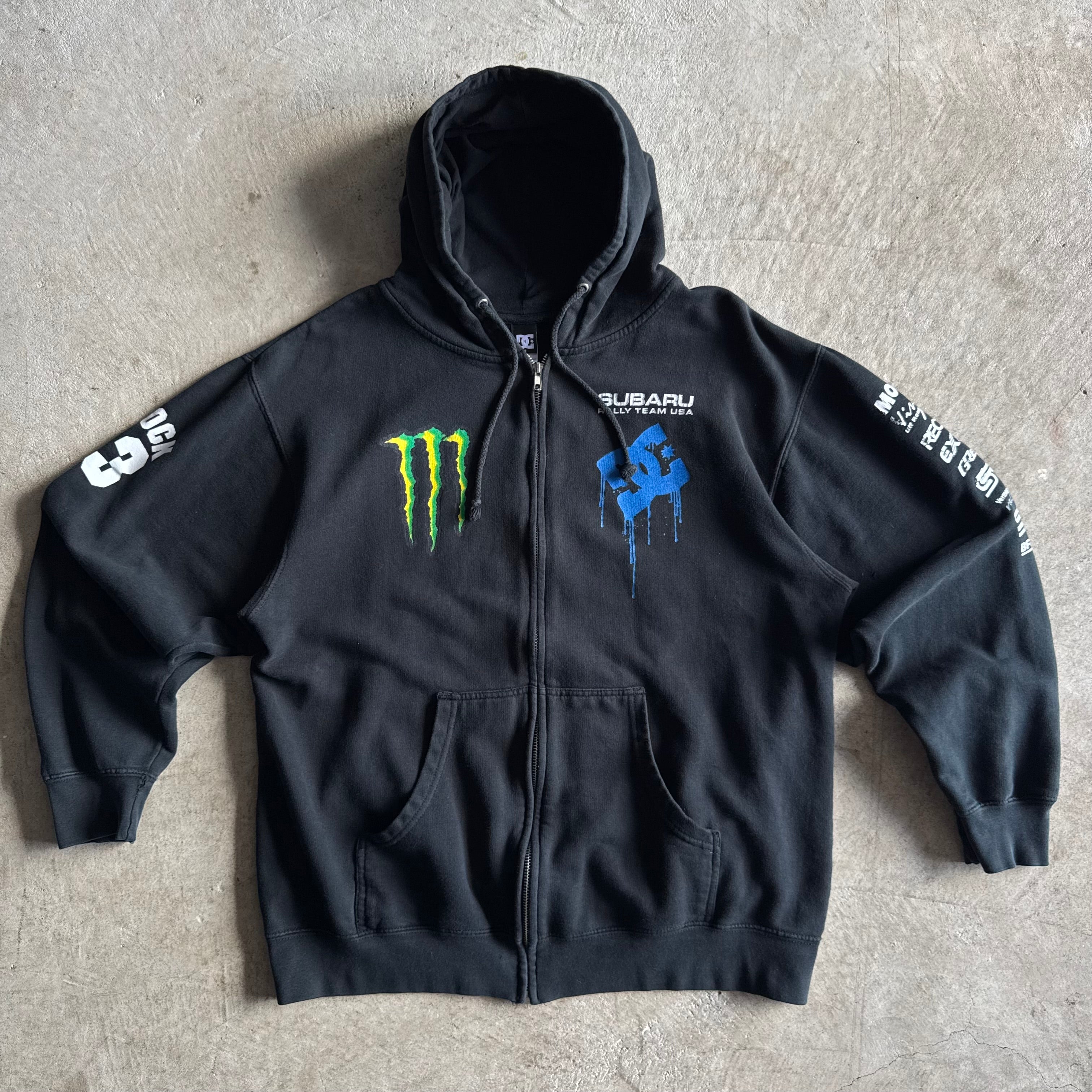 Ken Block DC Subaru Rally Team Hooded Jacket (L)