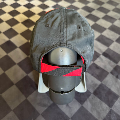 Vintage Nissan Black Red Strapback Hat Cap