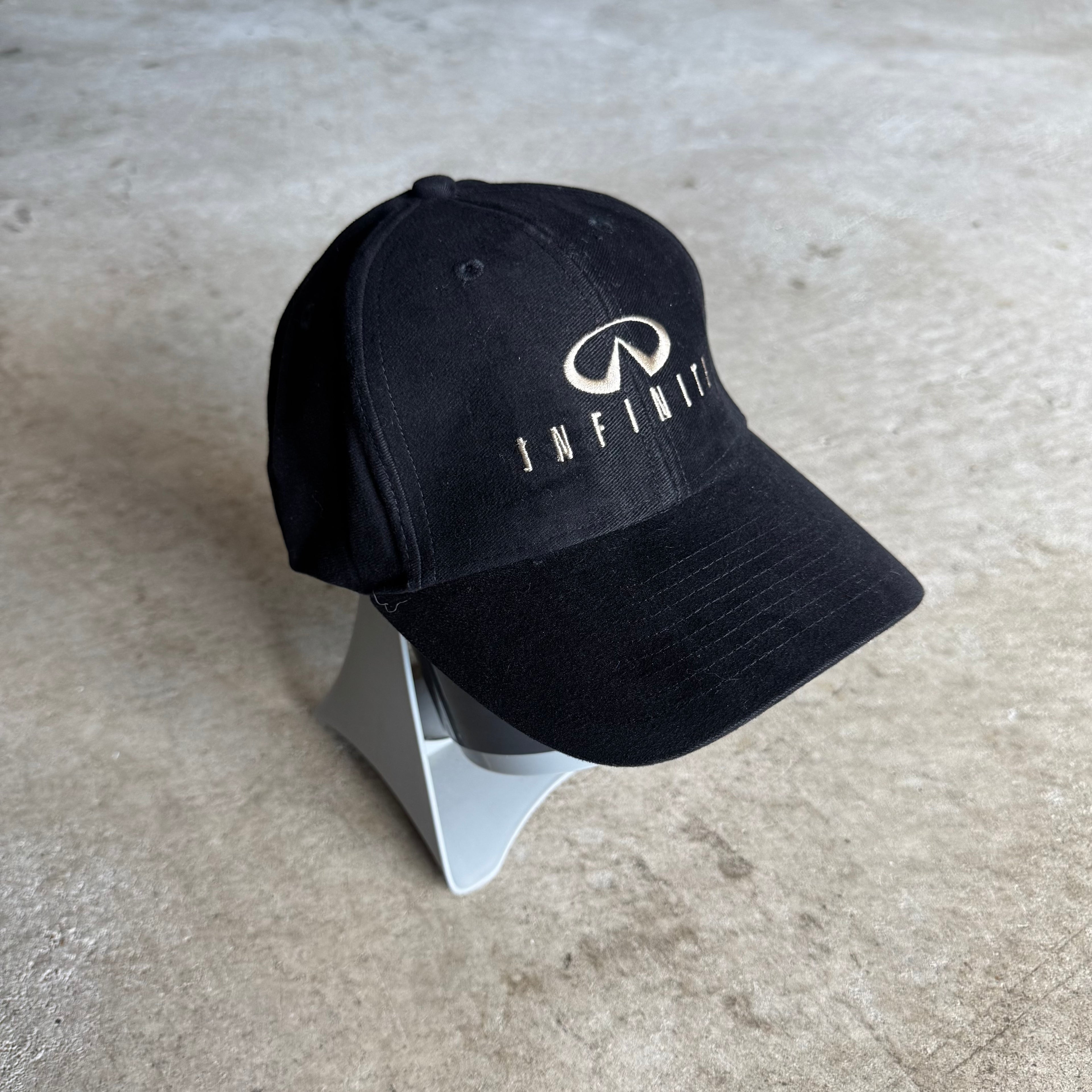 90s Infiniti Embroidered Black Cap Hat