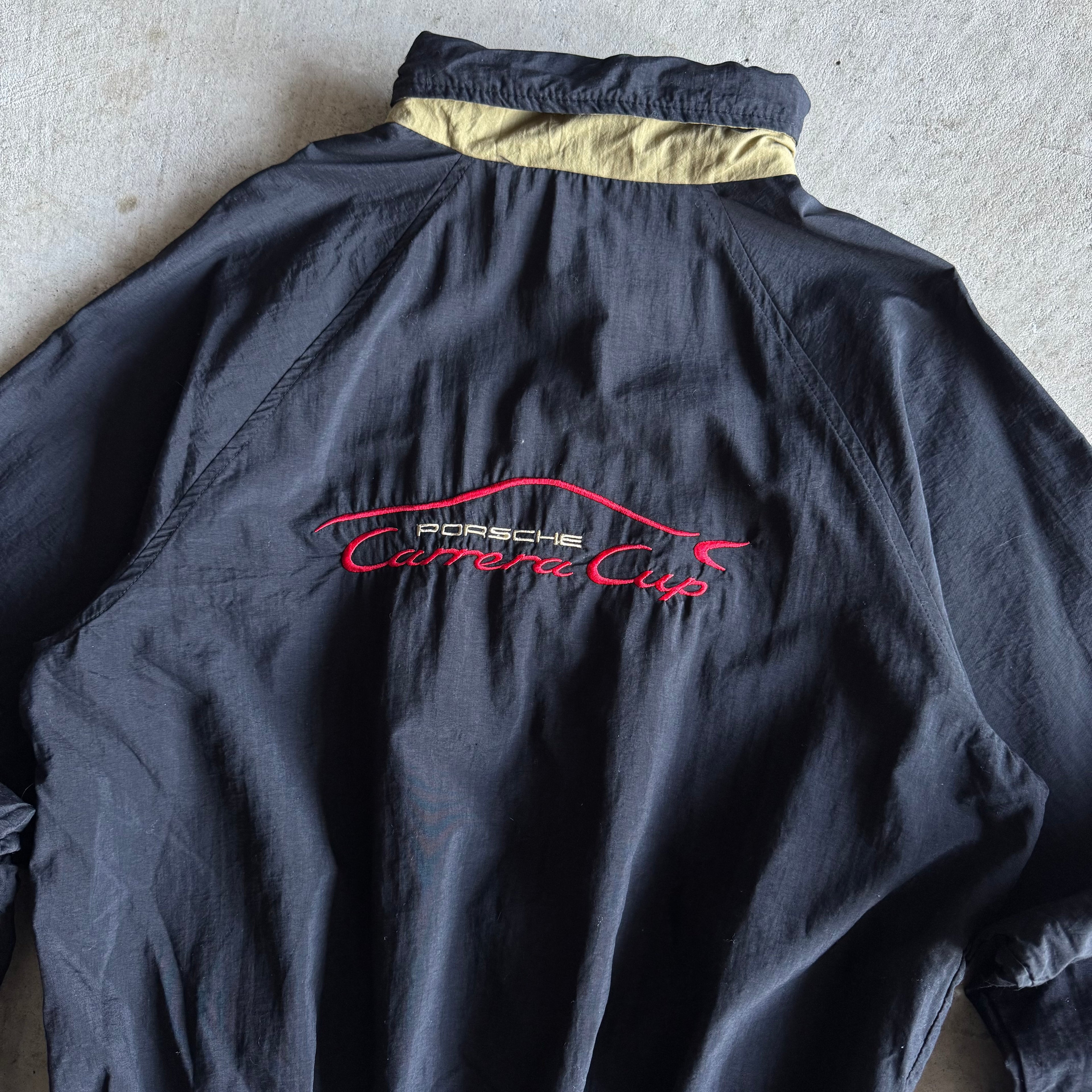 90s Porsche Carrera Cup Black Jacket (M)
