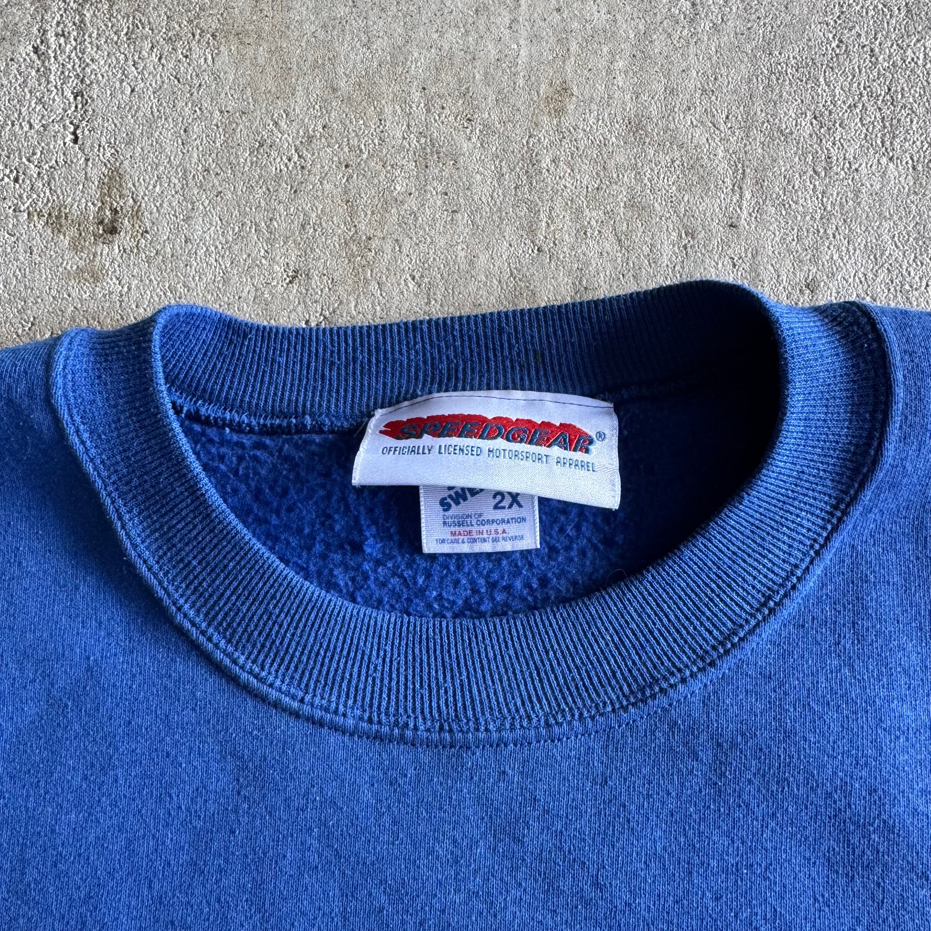 Vintage Rothmans Williams Renault F1 Formula Blue Crewneck Sweater Size XXL