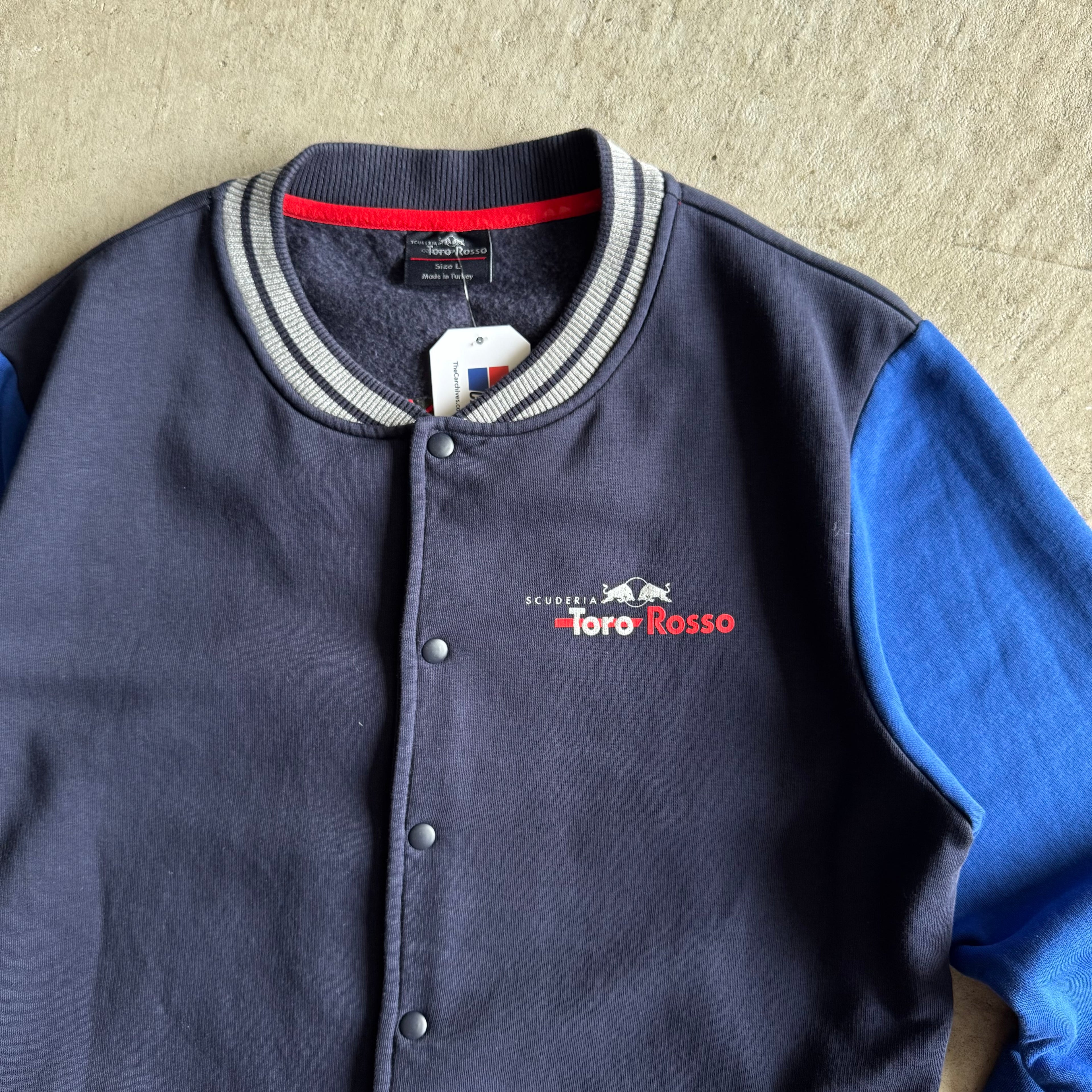 2000s Scuderia Toro Rosso AlphaTauri Varsity Jacket (L)