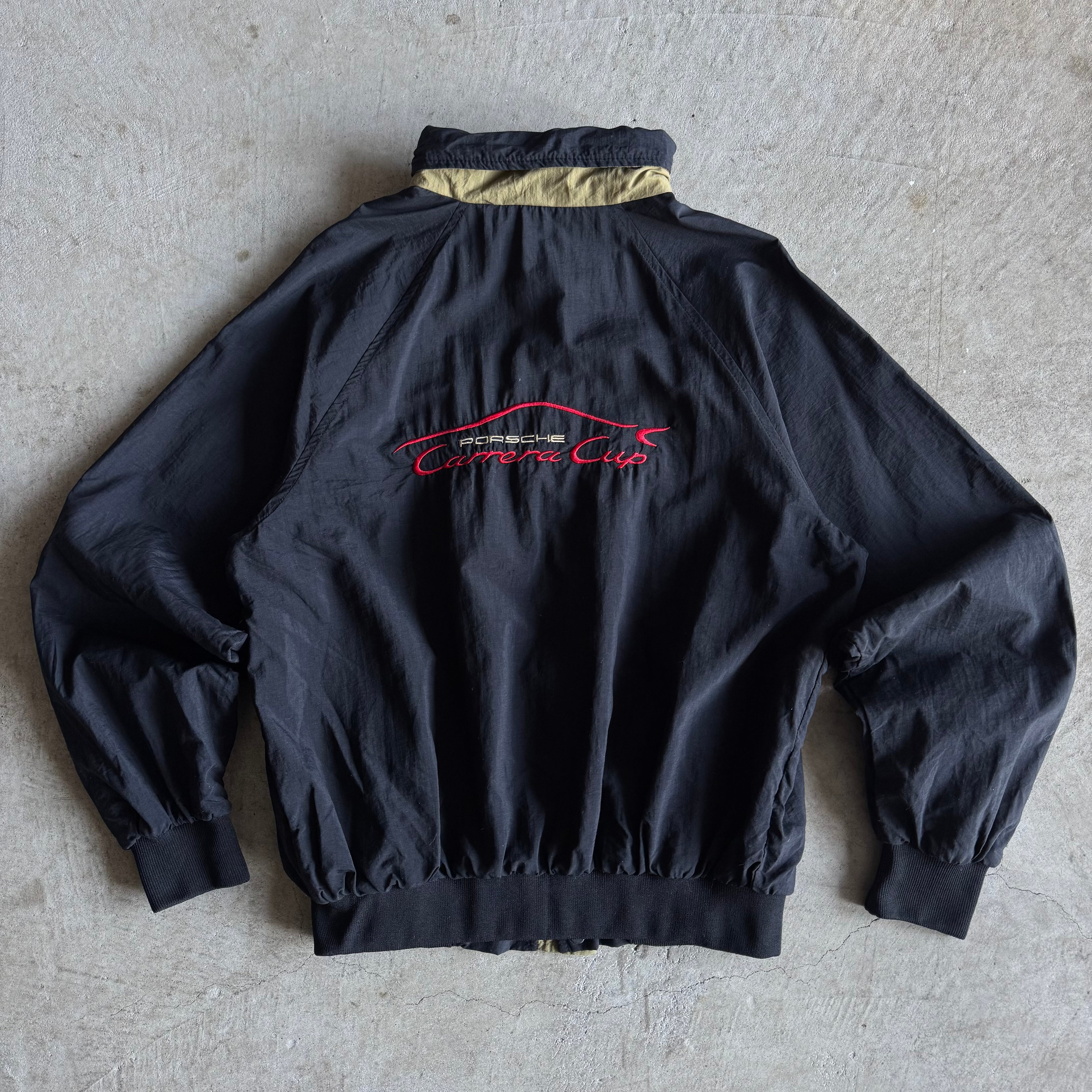 90s Porsche Carrera Cup Black Jacket (M)
