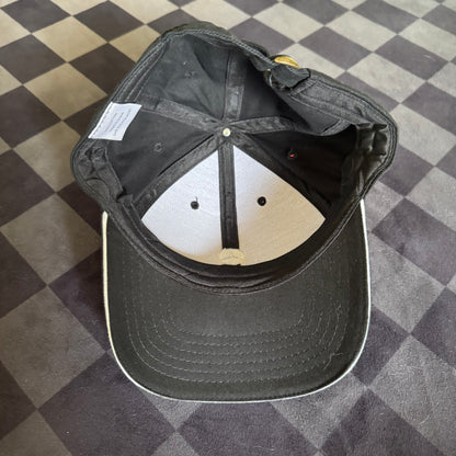 Vintage Mercedes Benz Black Strapback Hat Cap