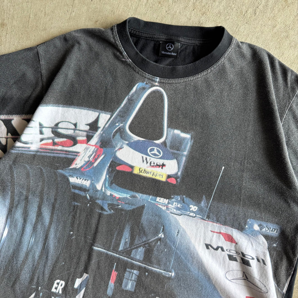 1999 Mercedes Mika Haikkinen World Champion T Shirt (M)