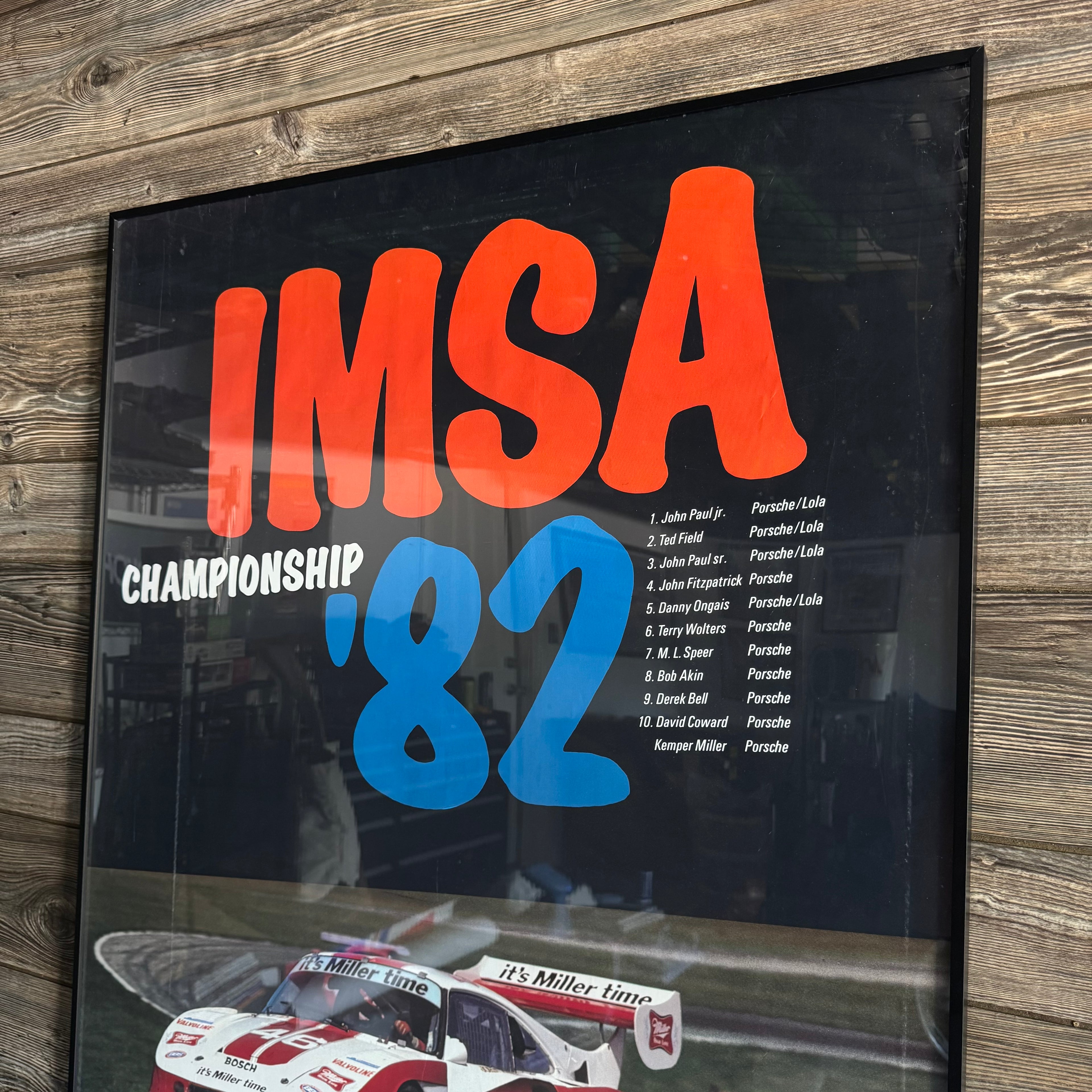 1982 Porsche IMSA Championship 935 Victory Poster