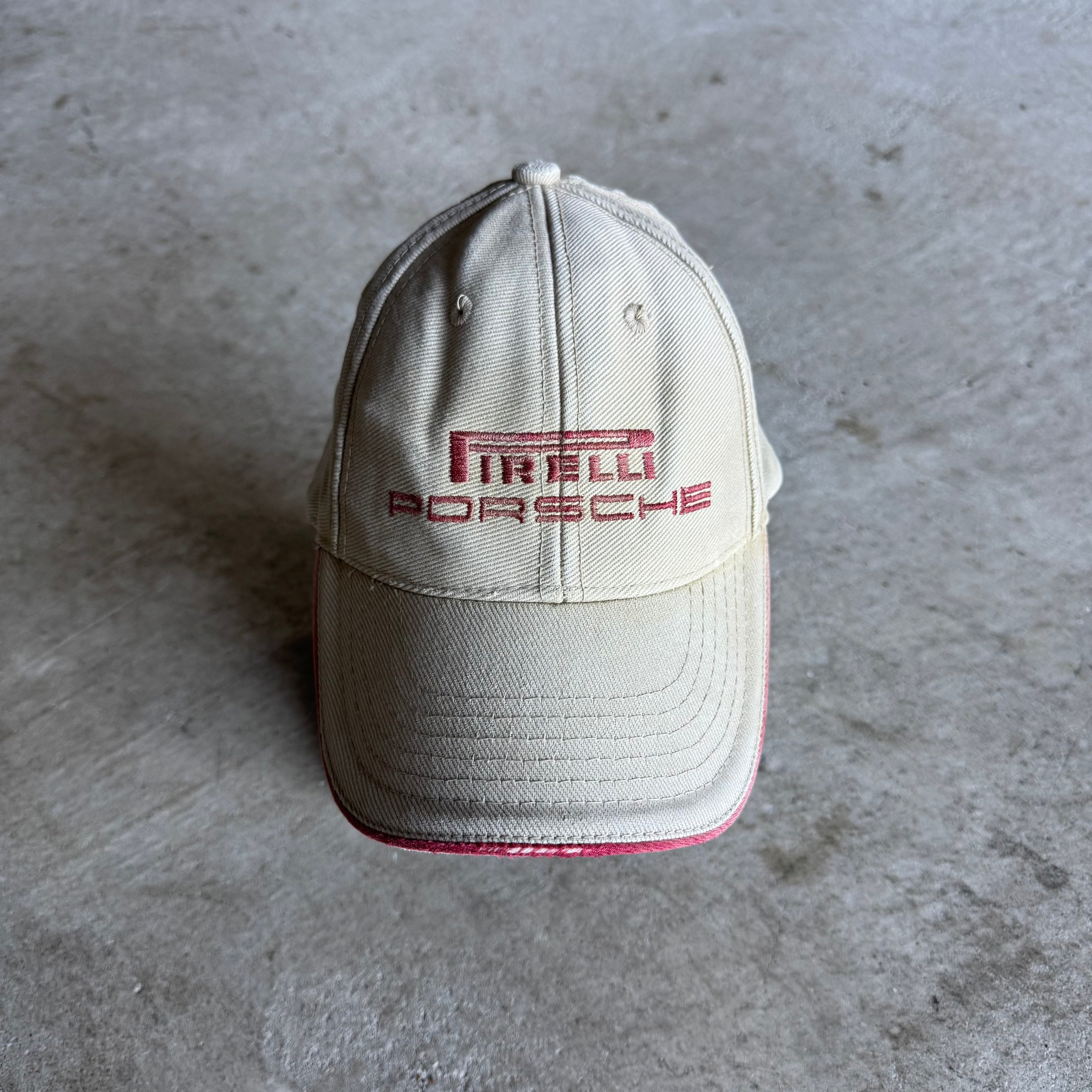 Porsche Pirelli Khaki Strapback Hat